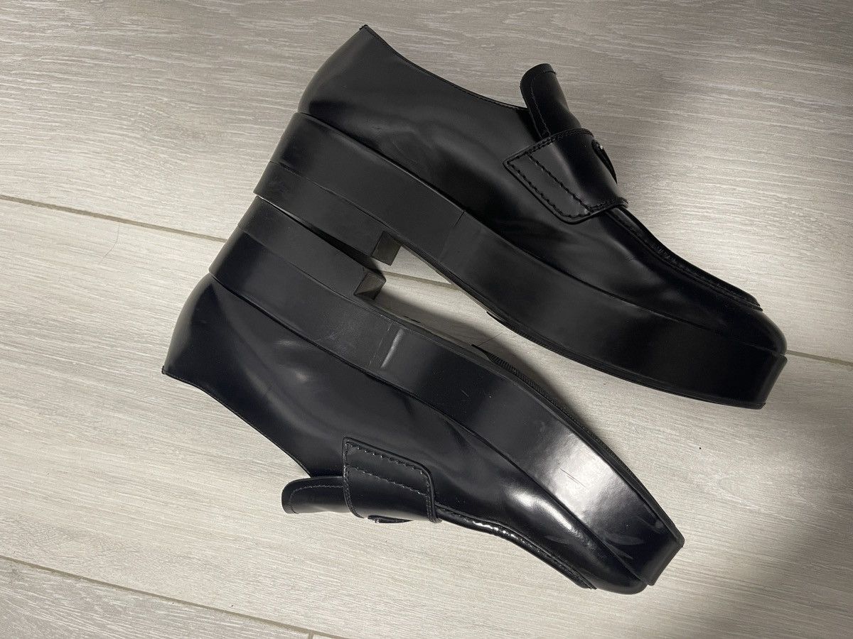 Prada Prada Logo Square Toe Loafers Size US 8 / EU 41 - 5 Thumbnail