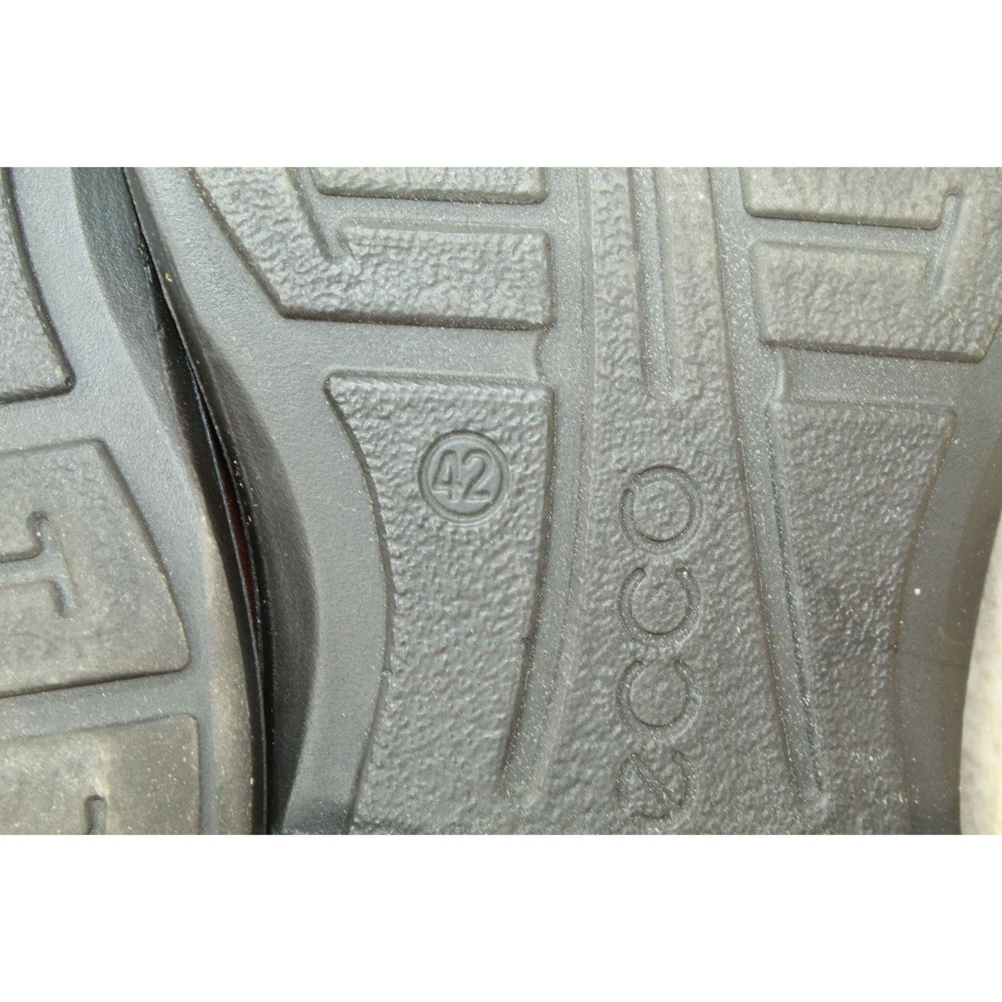 Ecco × Leather Ecco Helsinki Men's Leather Bike Toe Comfort Dress Shoes Size US 9 / EU 42 - 9 Thumbnail