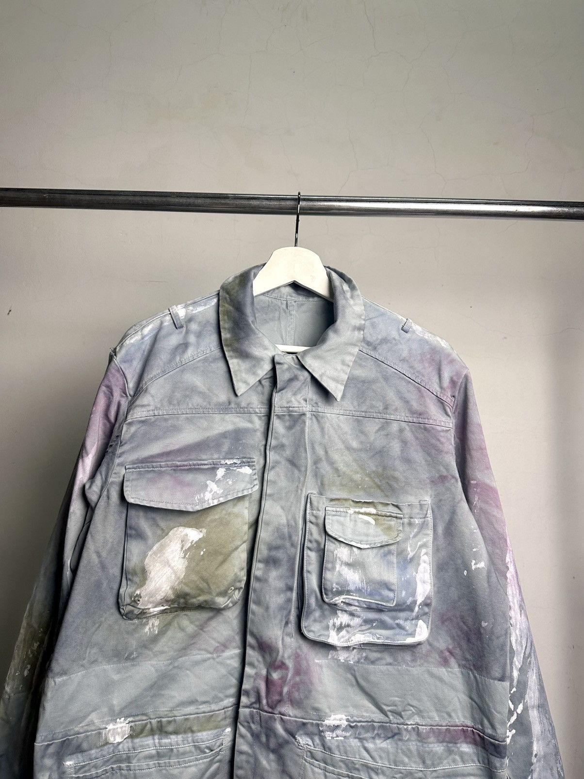 Acne Studios Acne Studios Paint Splatter Utility Jacket Size US M / EU 48-50 / 2 - 2 Thumbnail