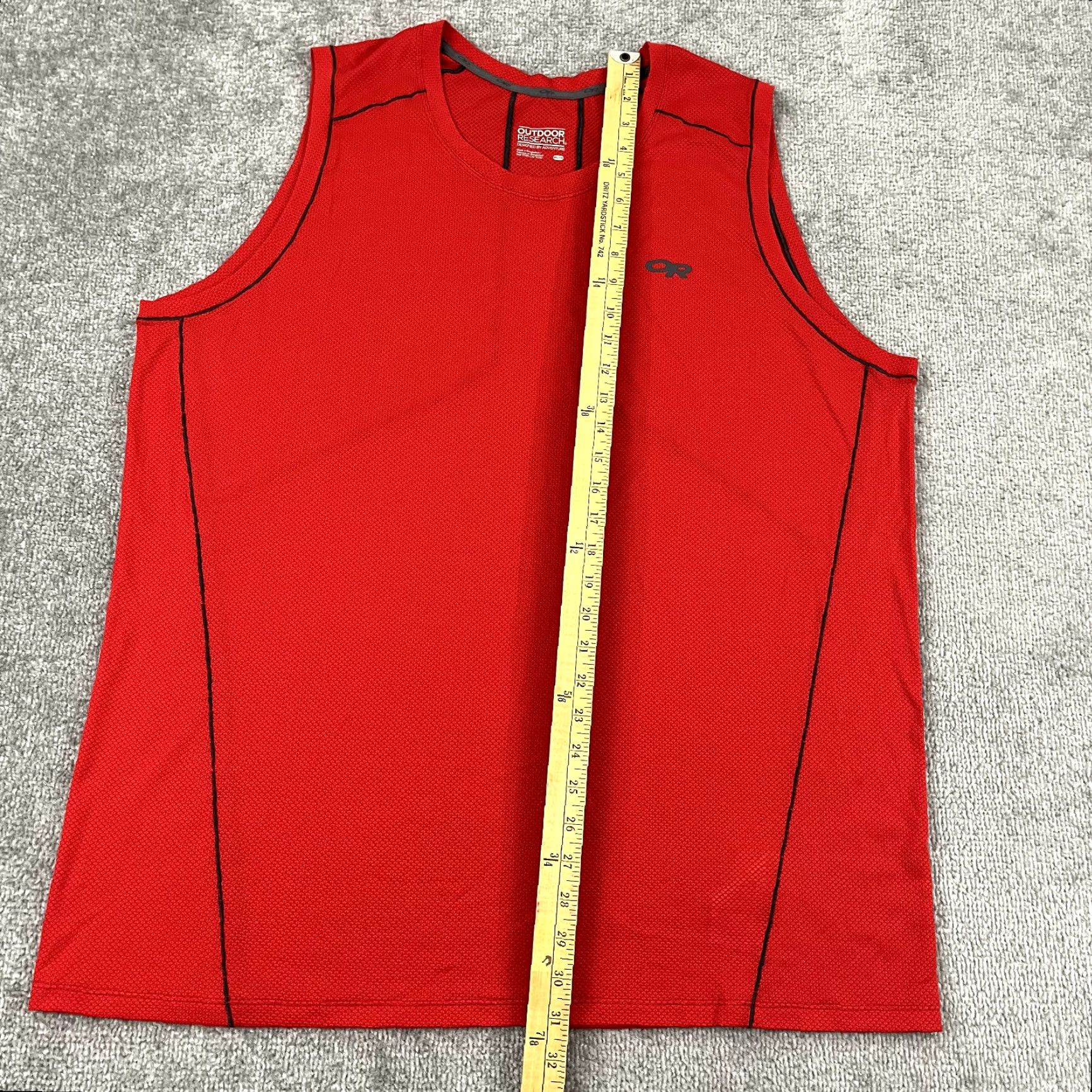 Outdoor Research OUTDOOR RESEARCH Shirt Mens 2XL XXL Red Tank Top Sleeveless Gauge Hiking Outdoor Size US XXL / EU 58 / 5 - 4 Thumbnail