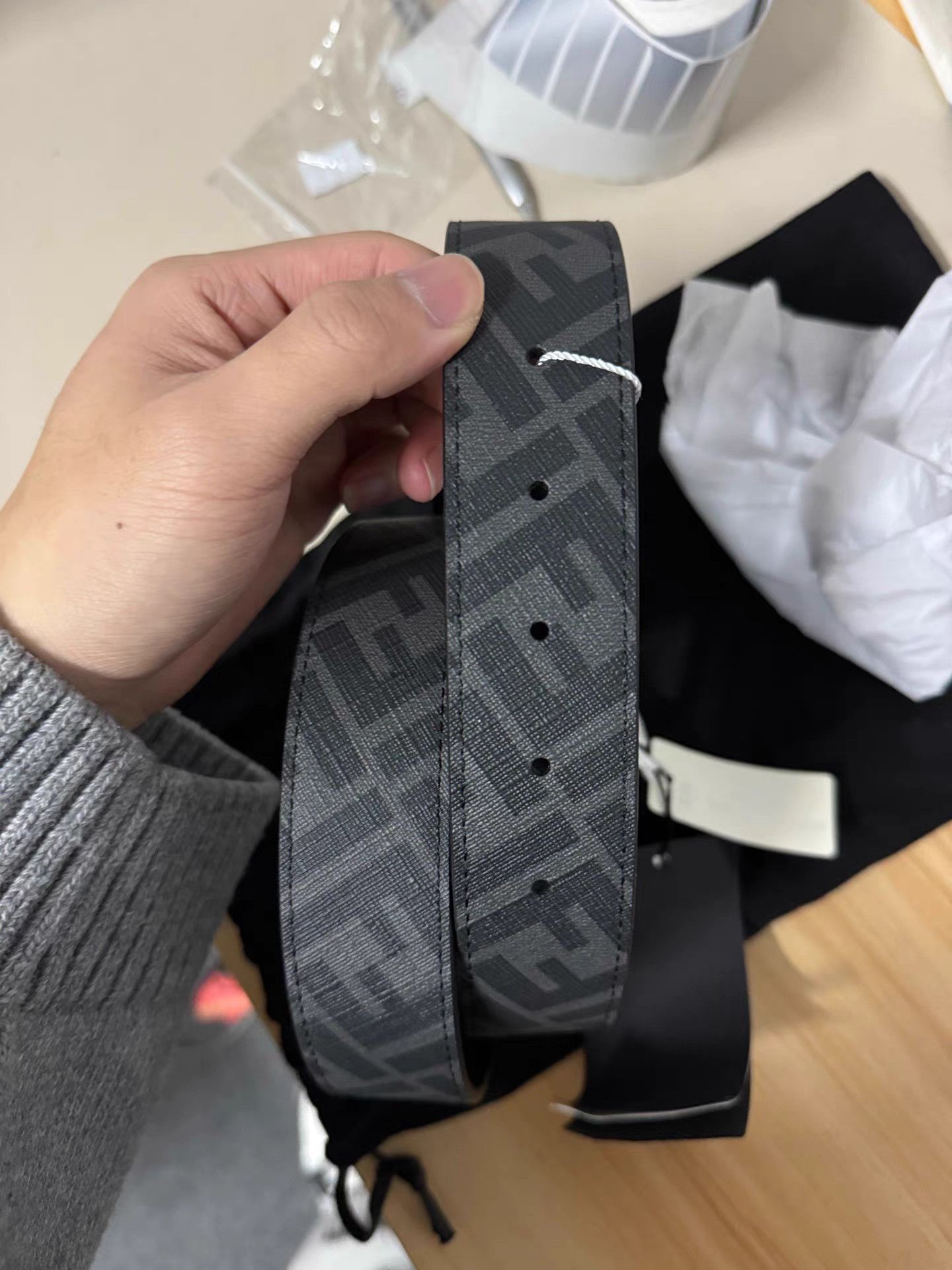 Fendi Fendi FF Reversible Belt K6 Size ONE SIZE - 5 Thumbnail