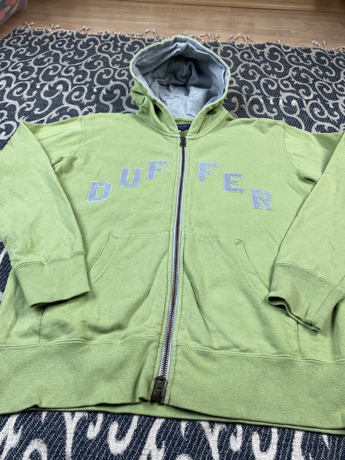 The Duffer of St.George × Vintage Vintage Duffer of St. George Double Zip Hoodie Size US S / EU 44-46 / 1 - 6 Thumbnail