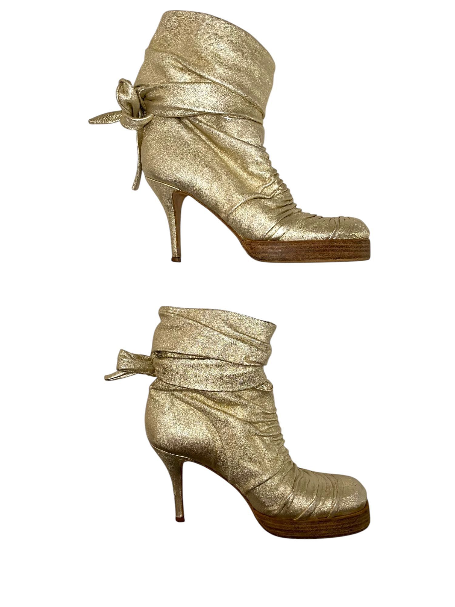 Rick Owens Rick Owens FW06 Runway 'Dustulator' Glitter Heels Size US 7 / IT 37 - 4 Thumbnail