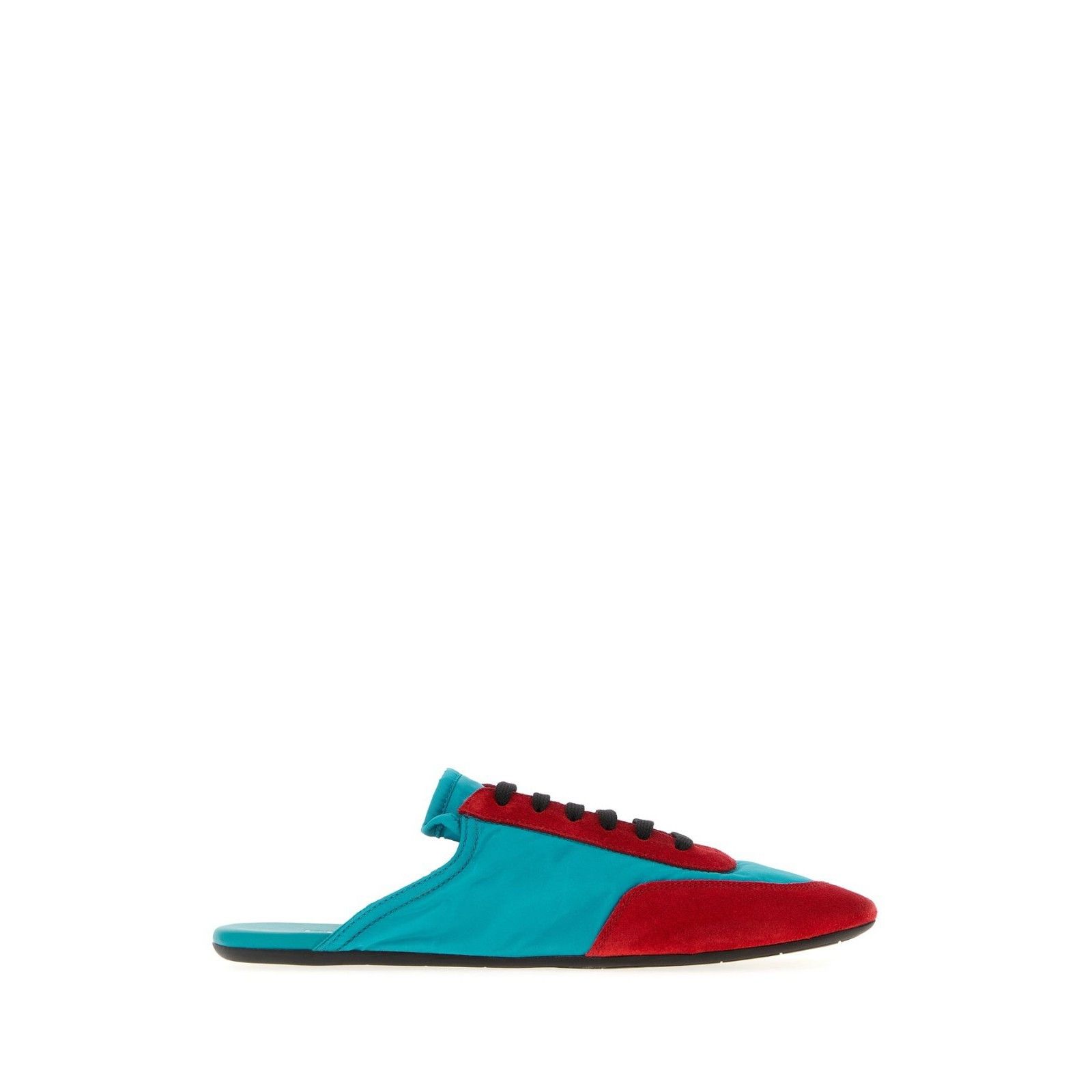 Prada PRADA Two Tone Blue Red Re-Nylon Suede Slippers New & Authen Size US 7 / IT 37 - 5 Thumbnail