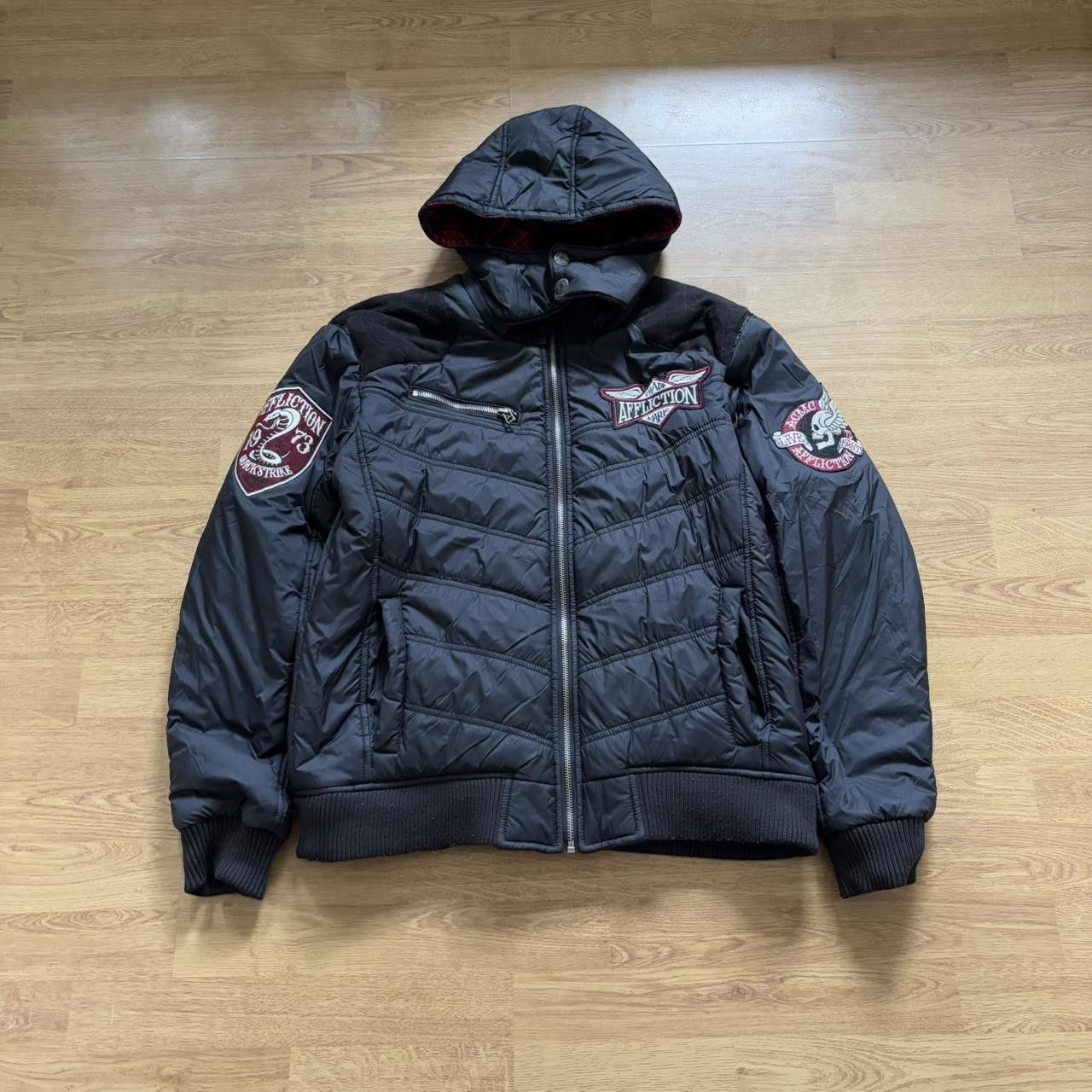 Affliction Vintage y2k 90s Affliction reversible jacket Size US L / EU 52-54 / 3 - 5 Thumbnail