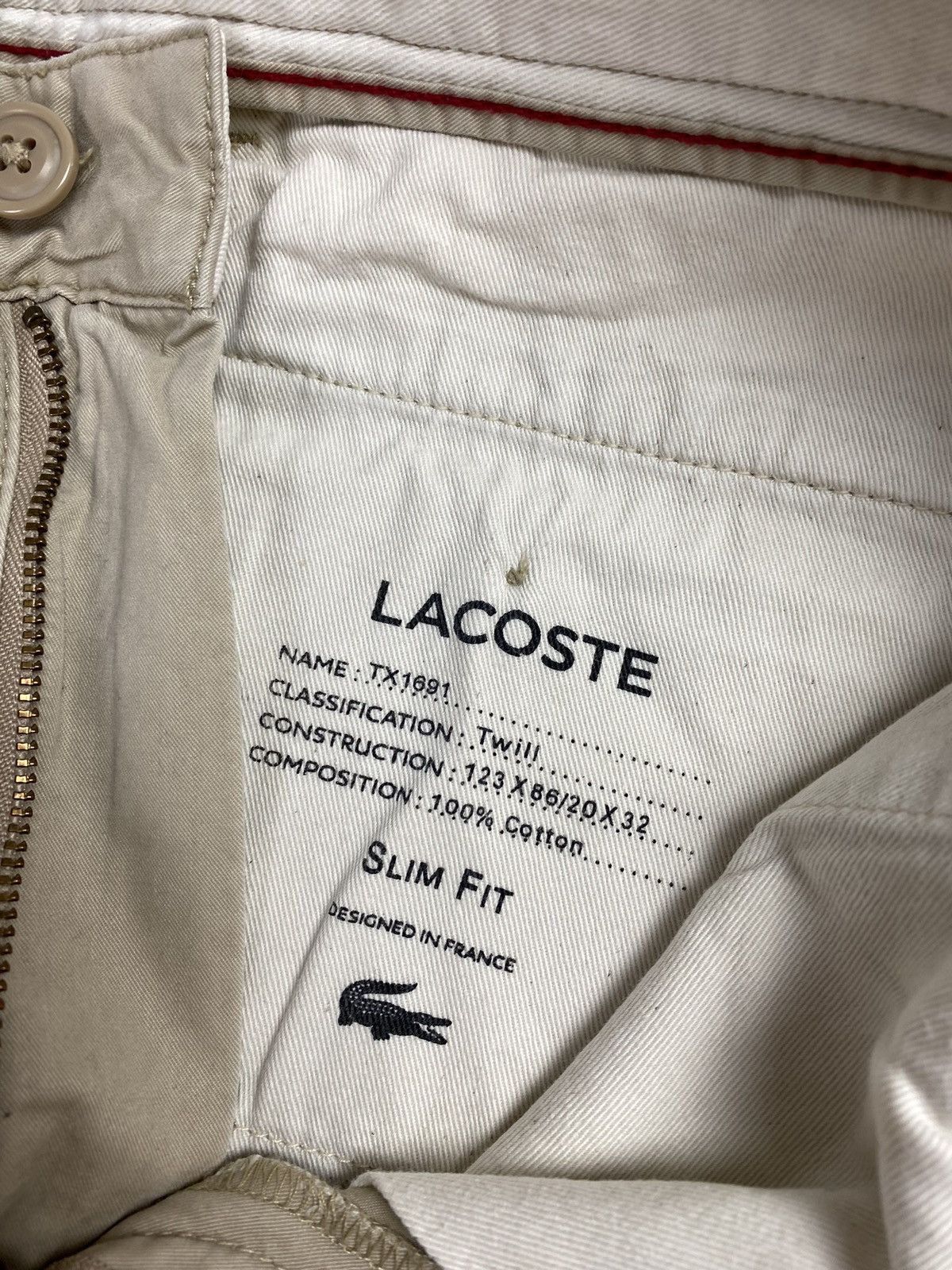 Lacoste Lacoste men’s chino pants trousers size 30 Size US 30 / EU 46 - 13 Thumbnail