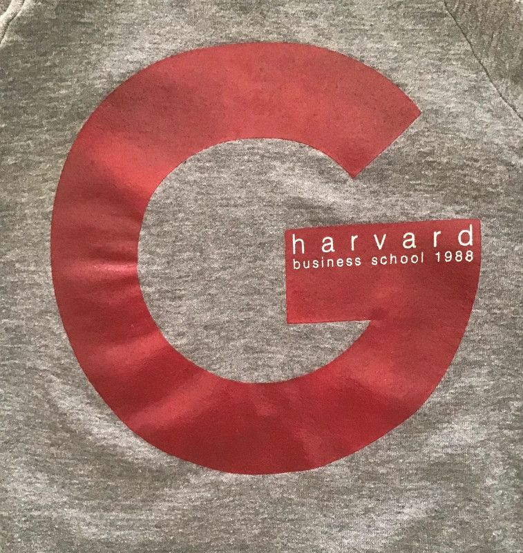 Jerzees × Russell Athletic × Vintage 1988 Vintage harvard business school sweat raglan jerzees Size US L / EU 52-54 / 3 - 3 Thumbnail