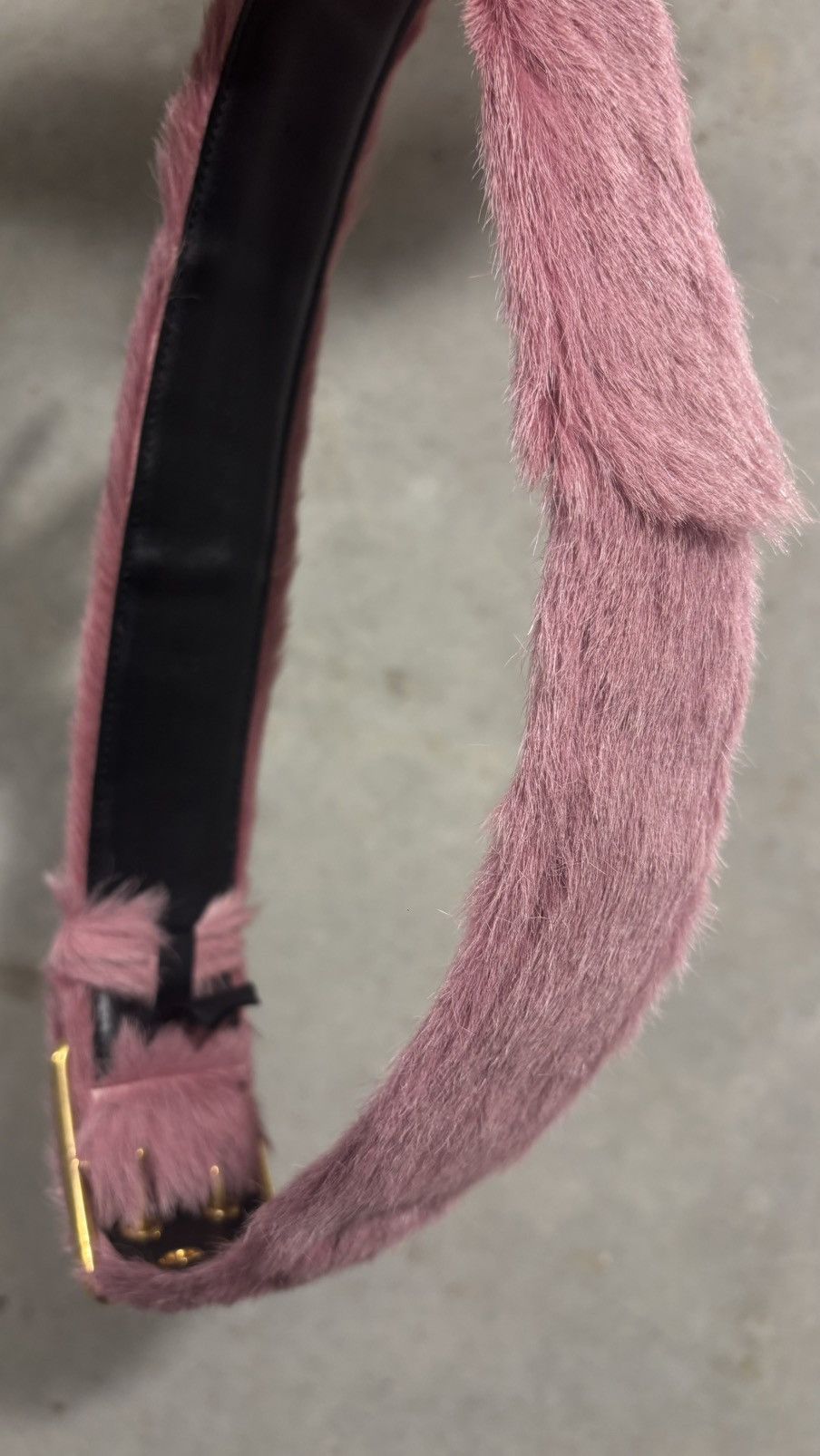 Prada Prada Fur Belt Size 30 - 7 Thumbnail