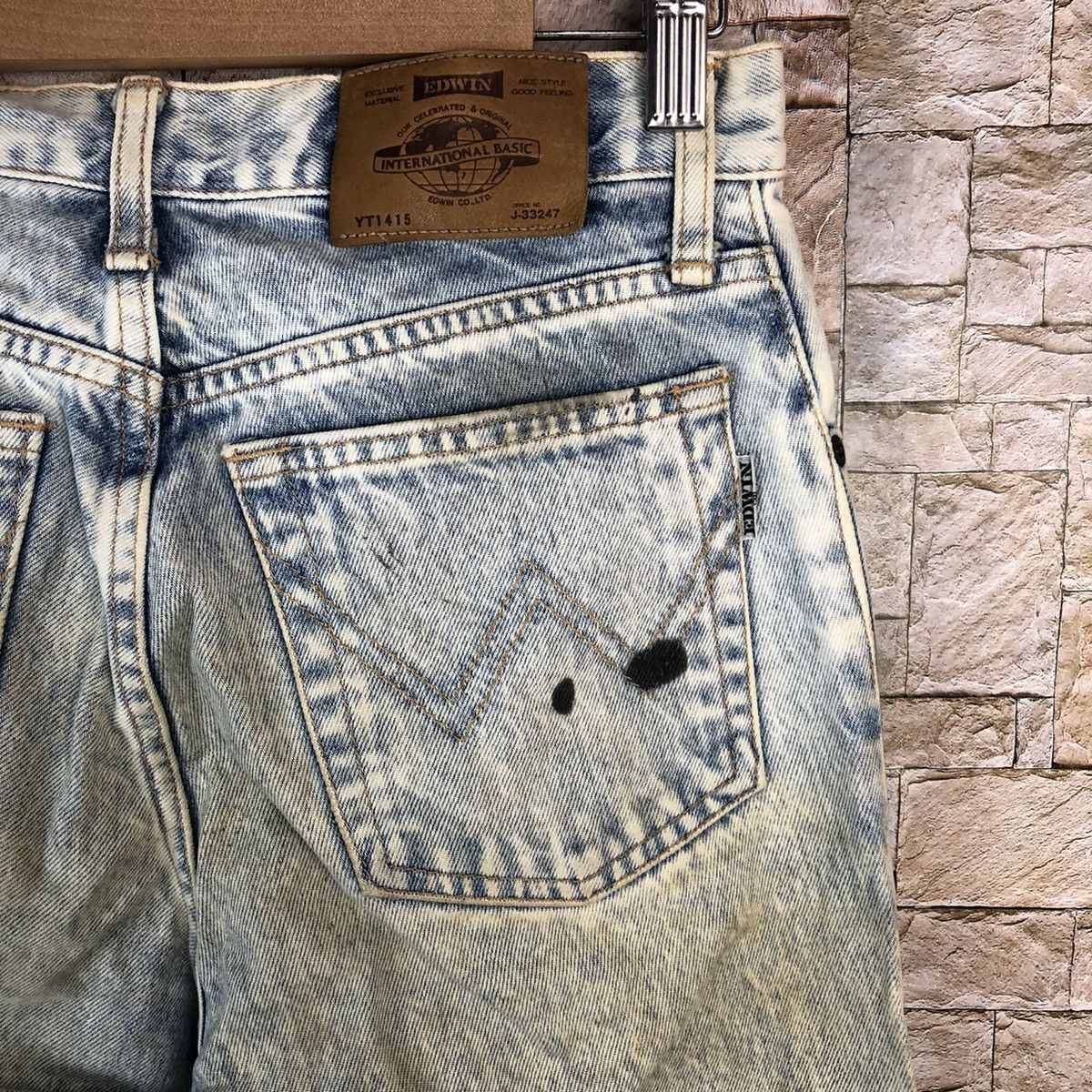 Edwin Edwin faded Blue vintage Denim Pants #A1172 Size US 28 / EU 44 - 16 Thumbnail