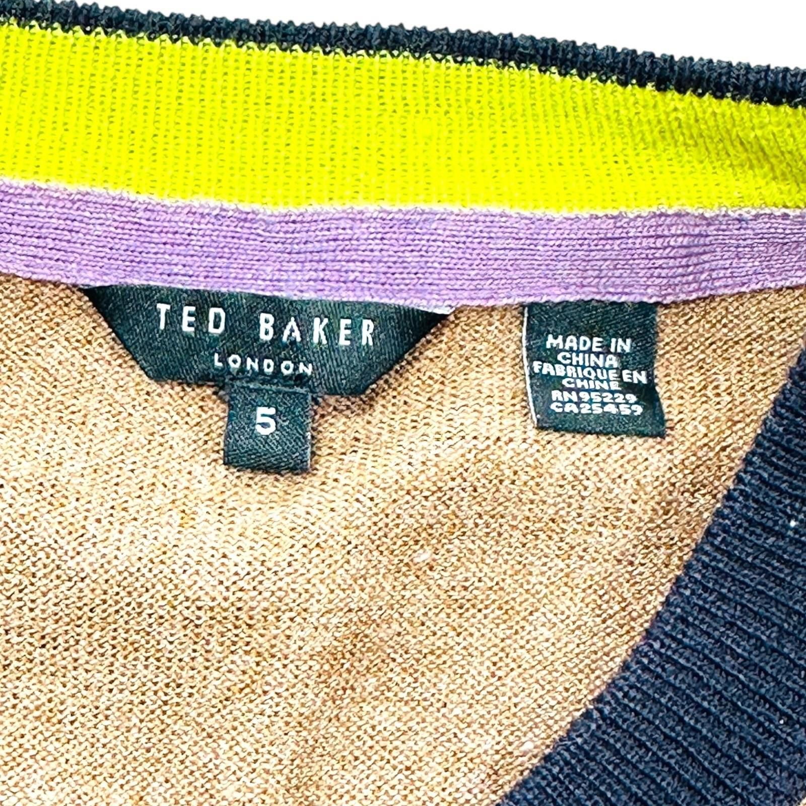 Ted Baker Ted Baker 5 Jumper Men's UK Size XL Brown Long Sleeve Size US XL / EU 56 / 4 - 7 Thumbnail