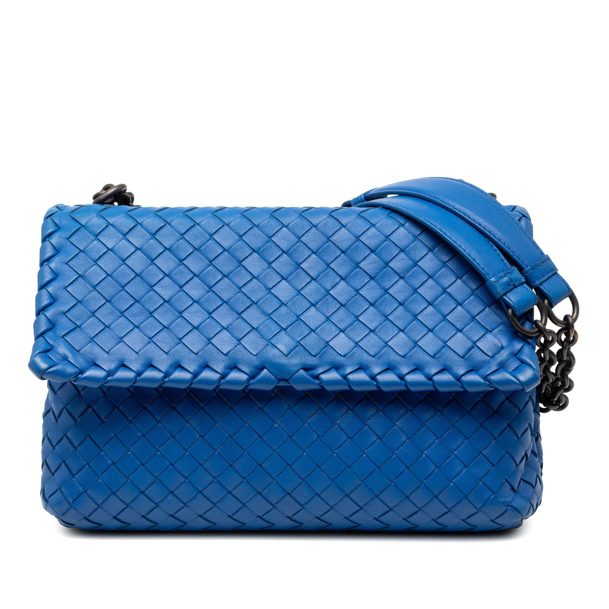 Bottega Veneta Bottega Veneta Small Nappa Intrecciato Olimpia Shoulder Bag Size ONE SIZE - 1 Thumbnail