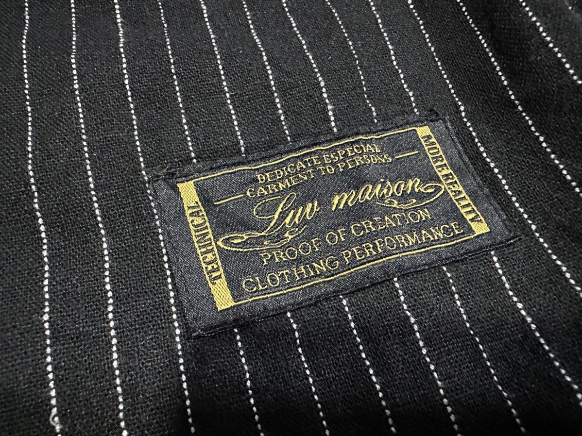 Hysteric Glamour × If Six Was Nine × Japanese Brand 🔥Sick Y2K Luv Maison Jackrose Union Rock Double Layer Shirt Size US M / EU 48-50 / 2 - 10 Thumbnail