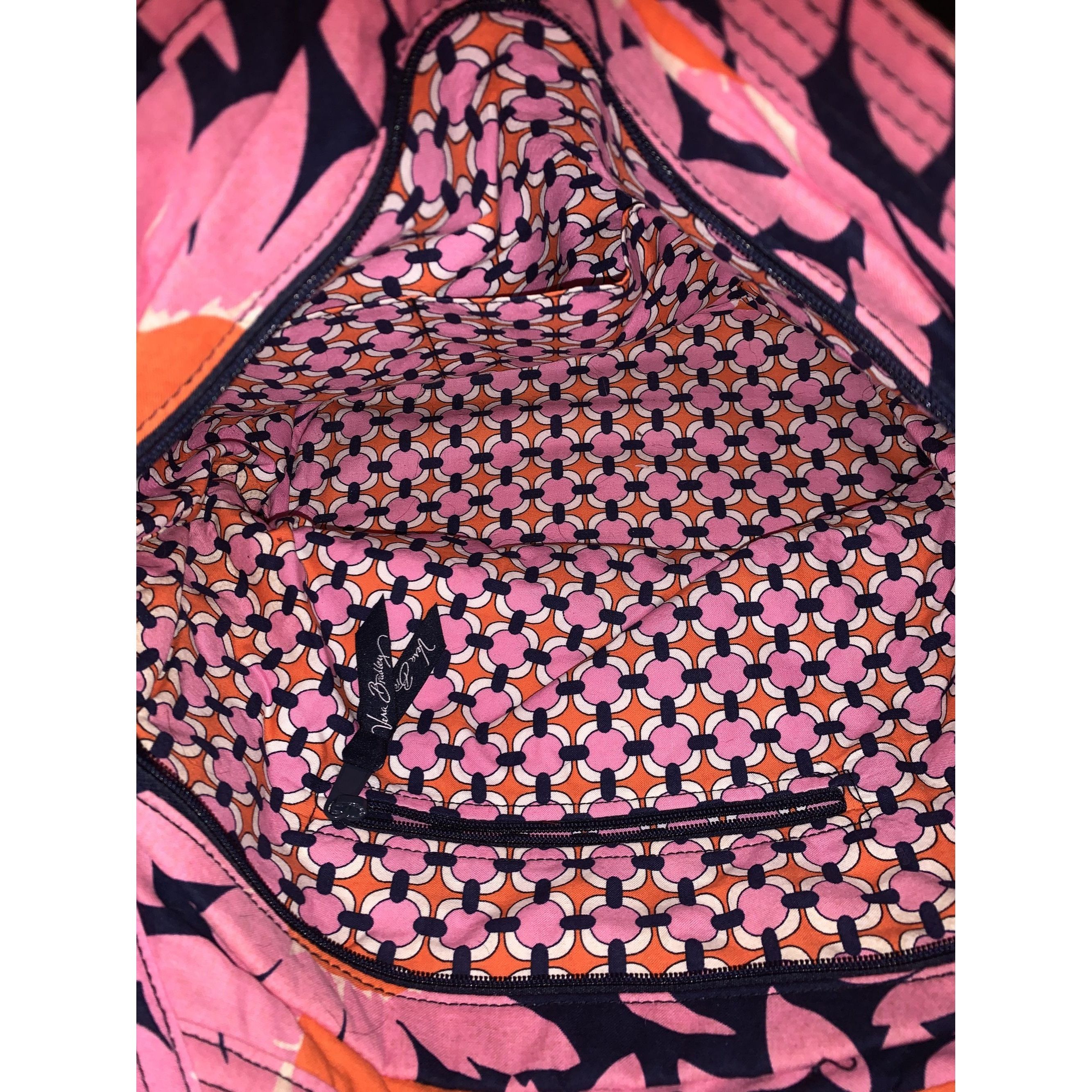 Vera Bradley Vera Bradley Pink Daisy Floral Quilted Tote Bag Size ONE SIZE - 3 Thumbnail