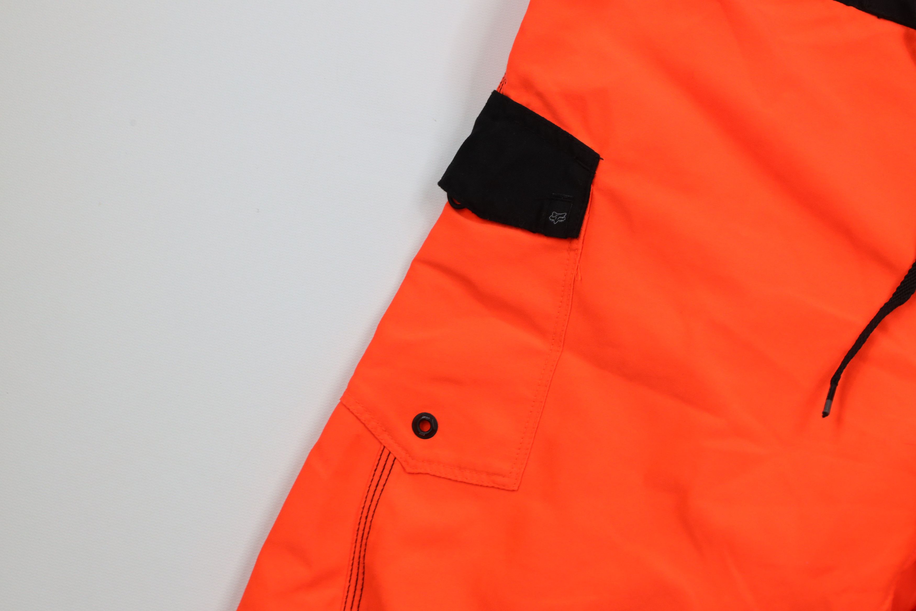 Fox Racing × Vintage Vintage Fox Racing Big Logo Swim Board Shorts Blaze Orange Size US 30 / EU 46 - 6 Thumbnail