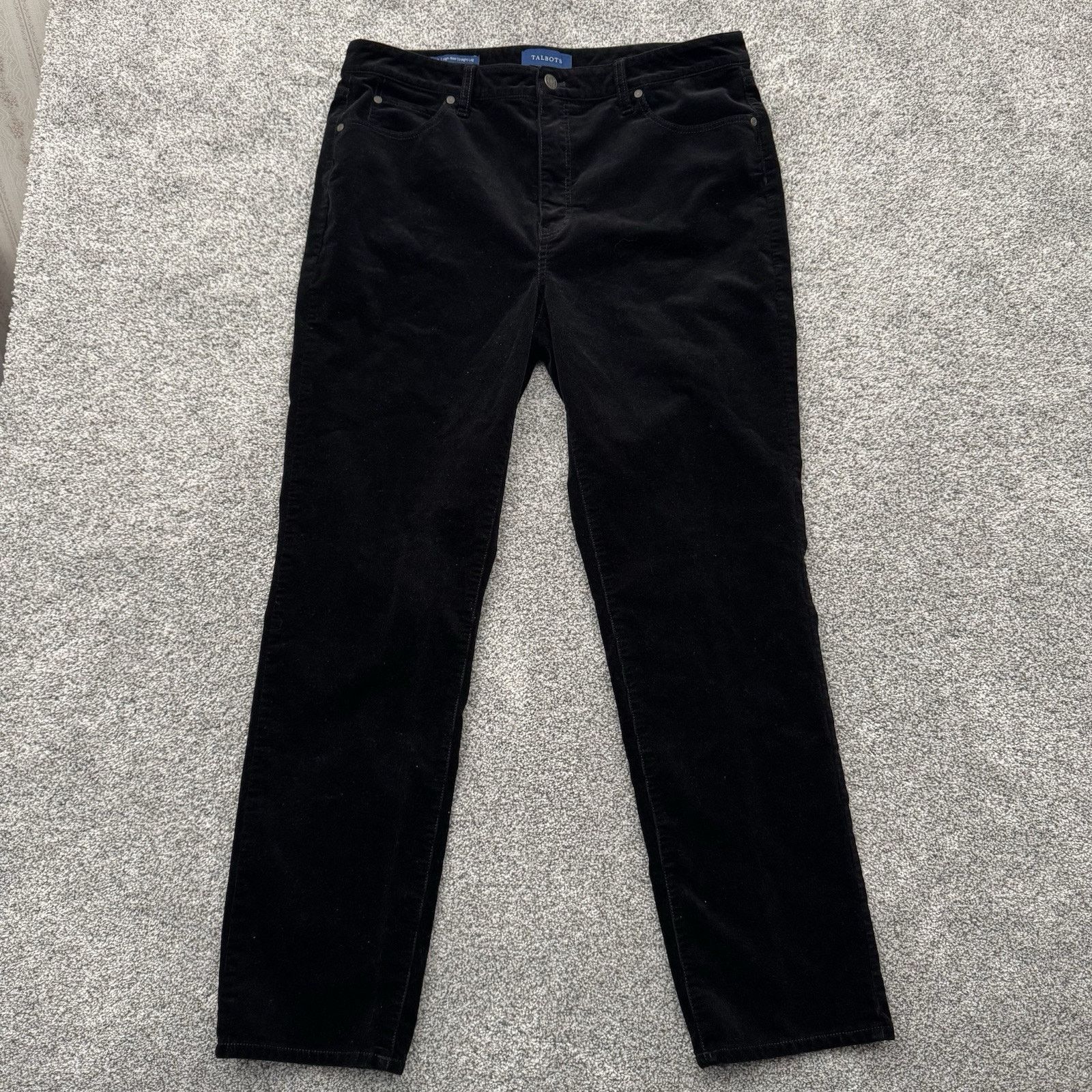 Other Talbots Pants Womens 14 High Rise Corduroy Chic Y2K Inspired Size 36" / US 14 / IT 50 - 1 Thumbnail