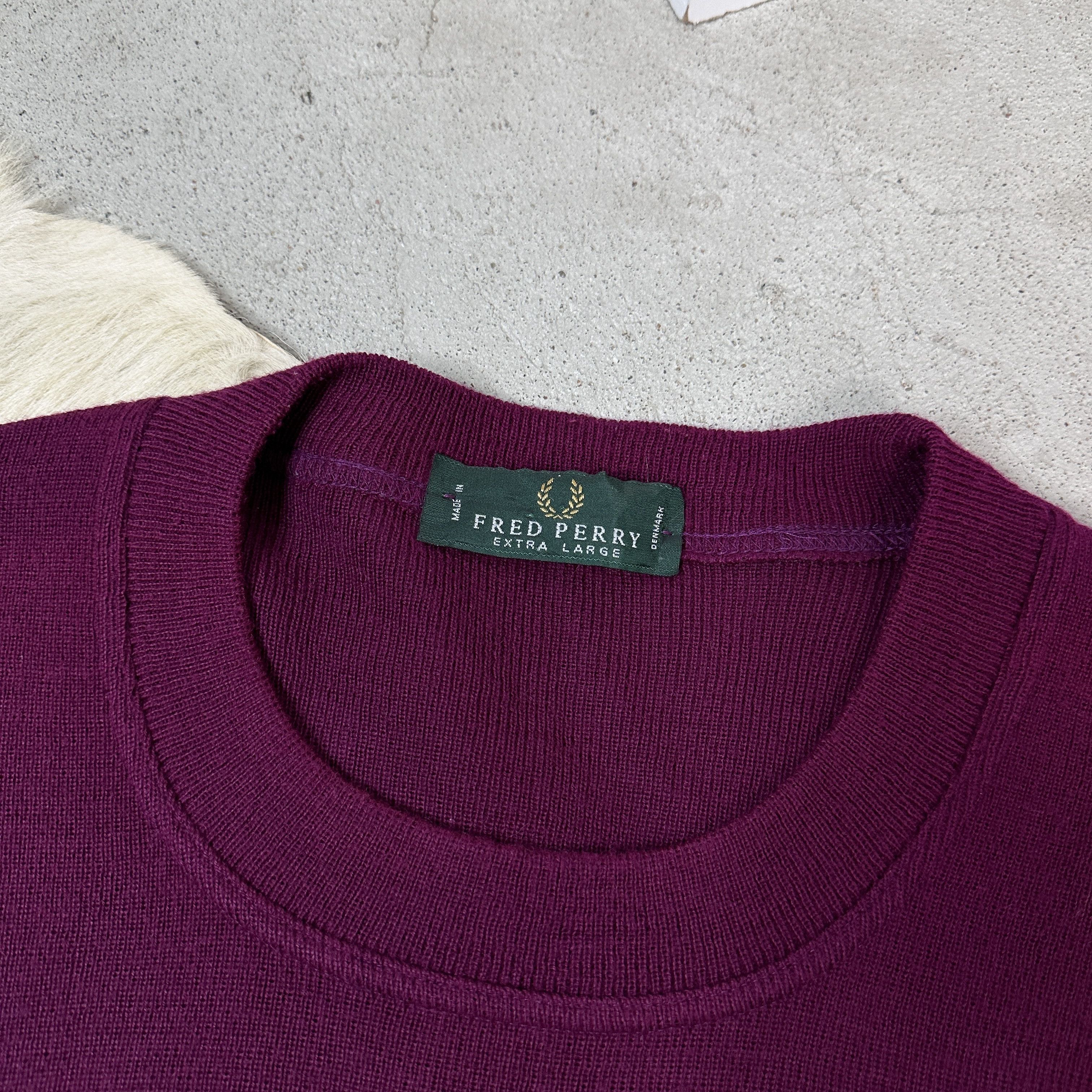Fred Perry × Vintage Fred Perry Vintage 90s sweater Size US XL / EU 56 / 4 - 6 Thumbnail