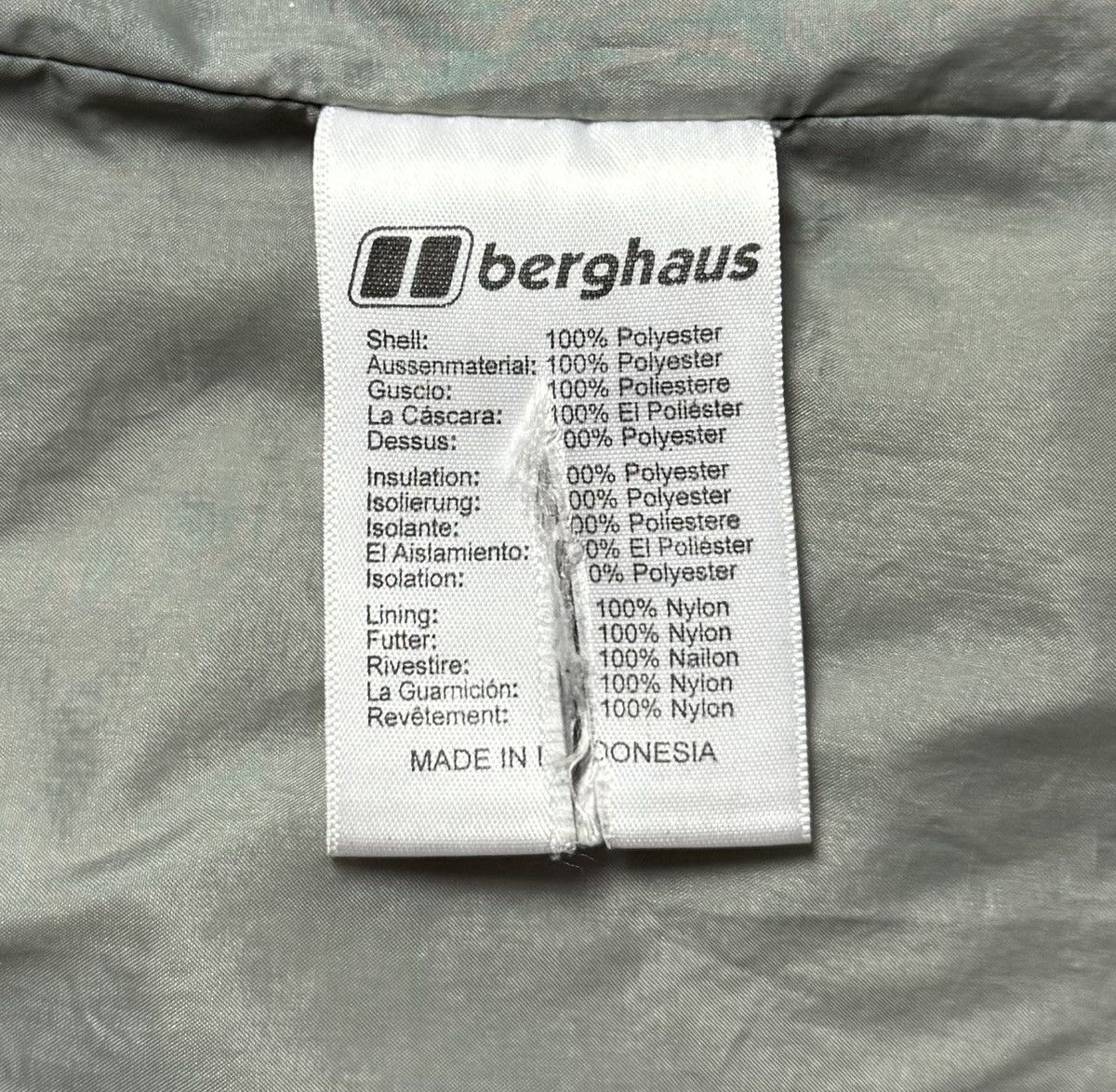 Berghaus Berghaus Puffer Down Jacket Zip Up Logo Size US XL / EU 56 / 4 - 12 Thumbnail