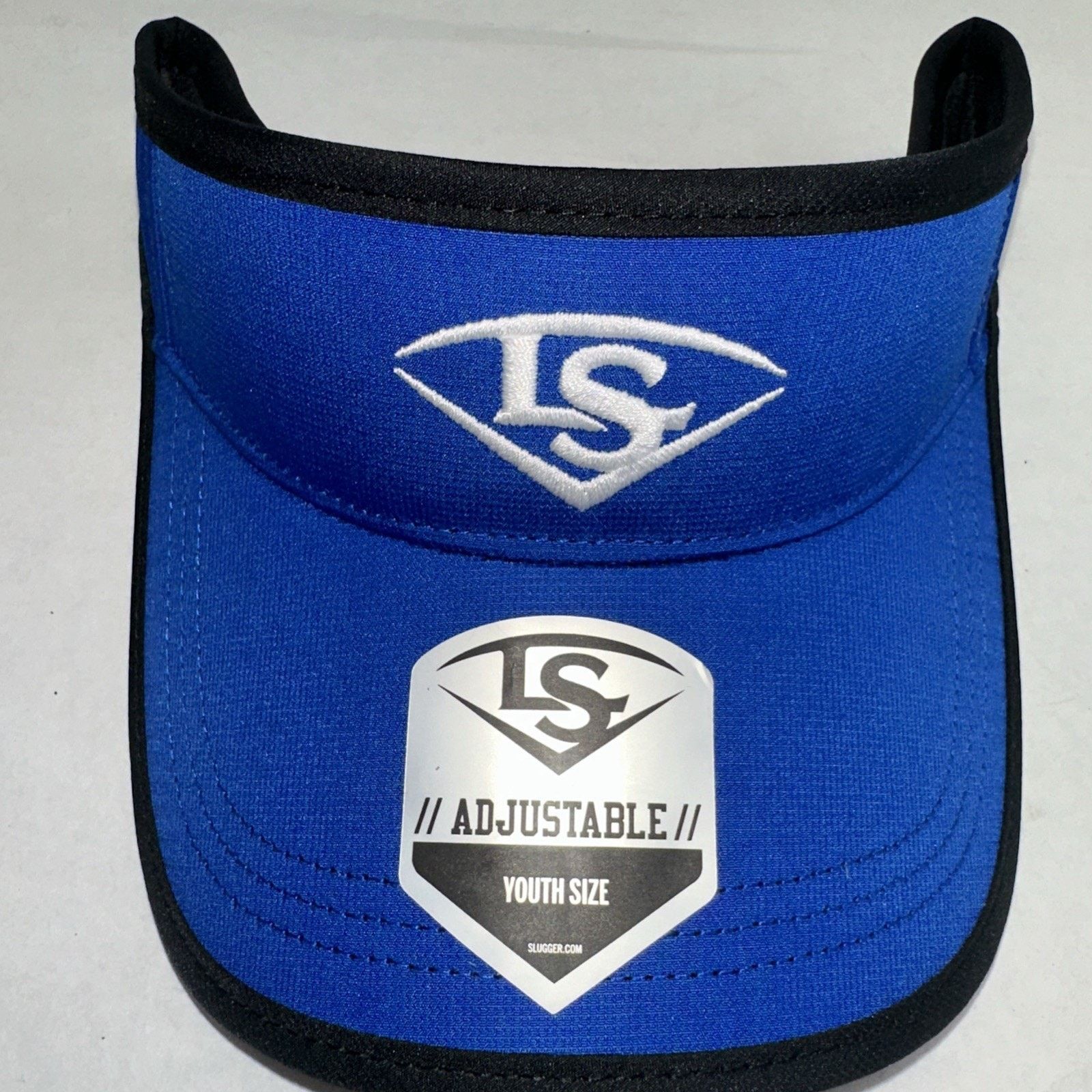 Louisville Slugger Louisville Slugger Visor Baseball Softball Blue Adjustable Size ONE SIZE - 2 Thumbnail