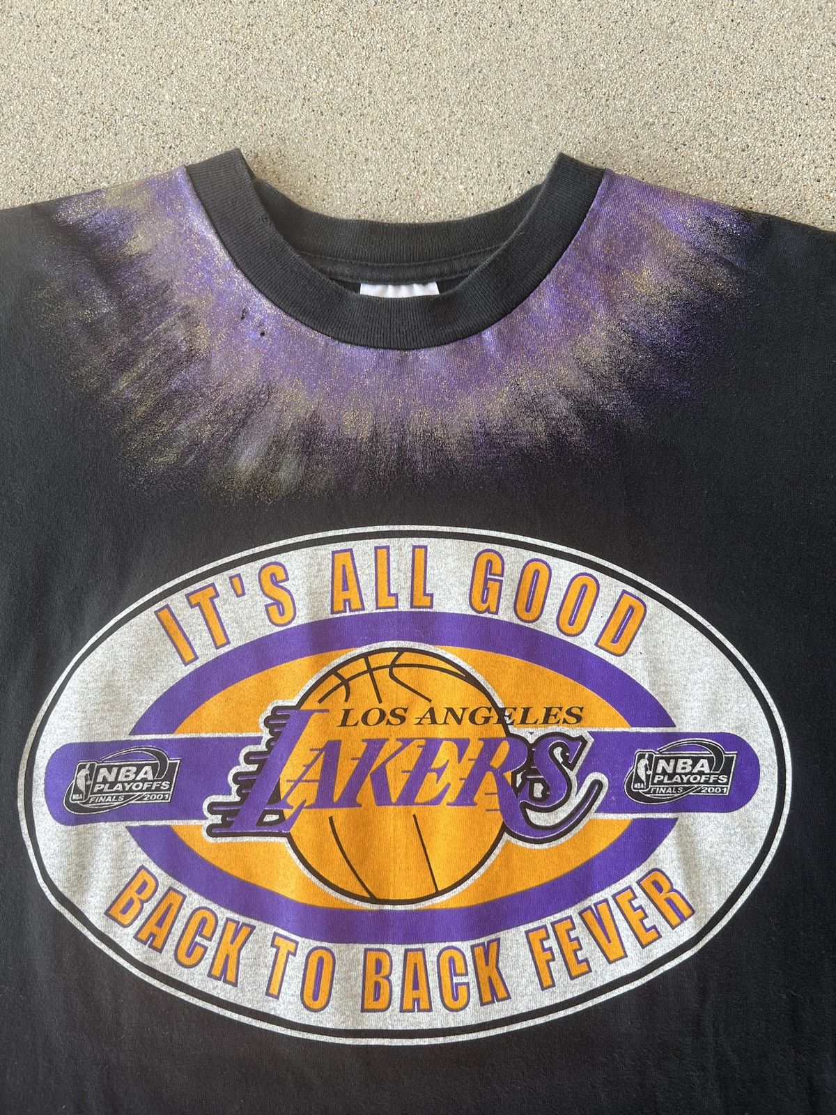 NBA Vintage 01’ L.A. Lakers “Back To Back Fever” NBA Finals Tee Size US L / EU 52-54 / 3 - 3 Thumbnail