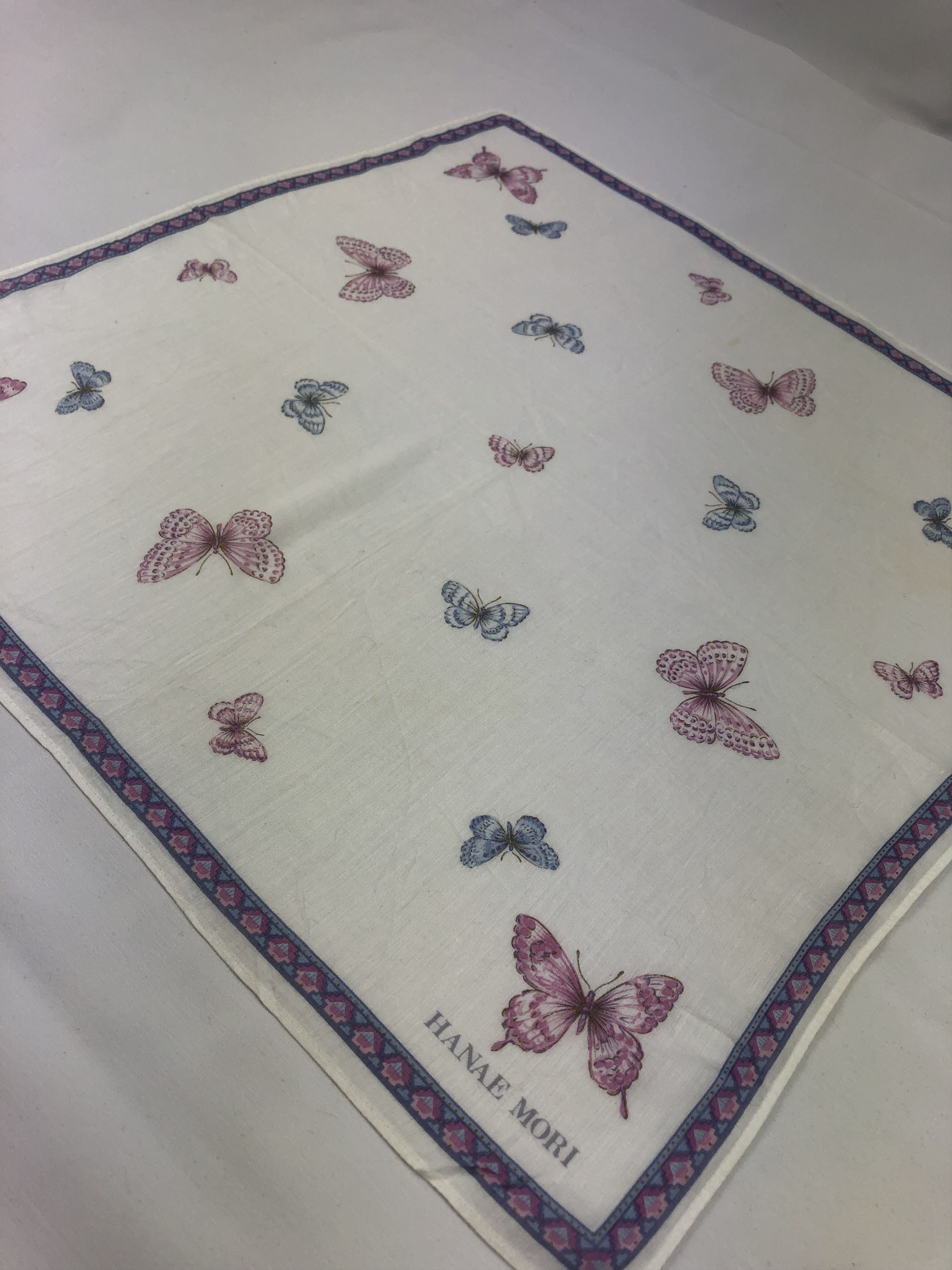 Hanae Mori × Japanese Brand × Vintage Hanae Mori Handkerchief / Bandana / Neckerchief Size ONE SIZE - 4 Thumbnail