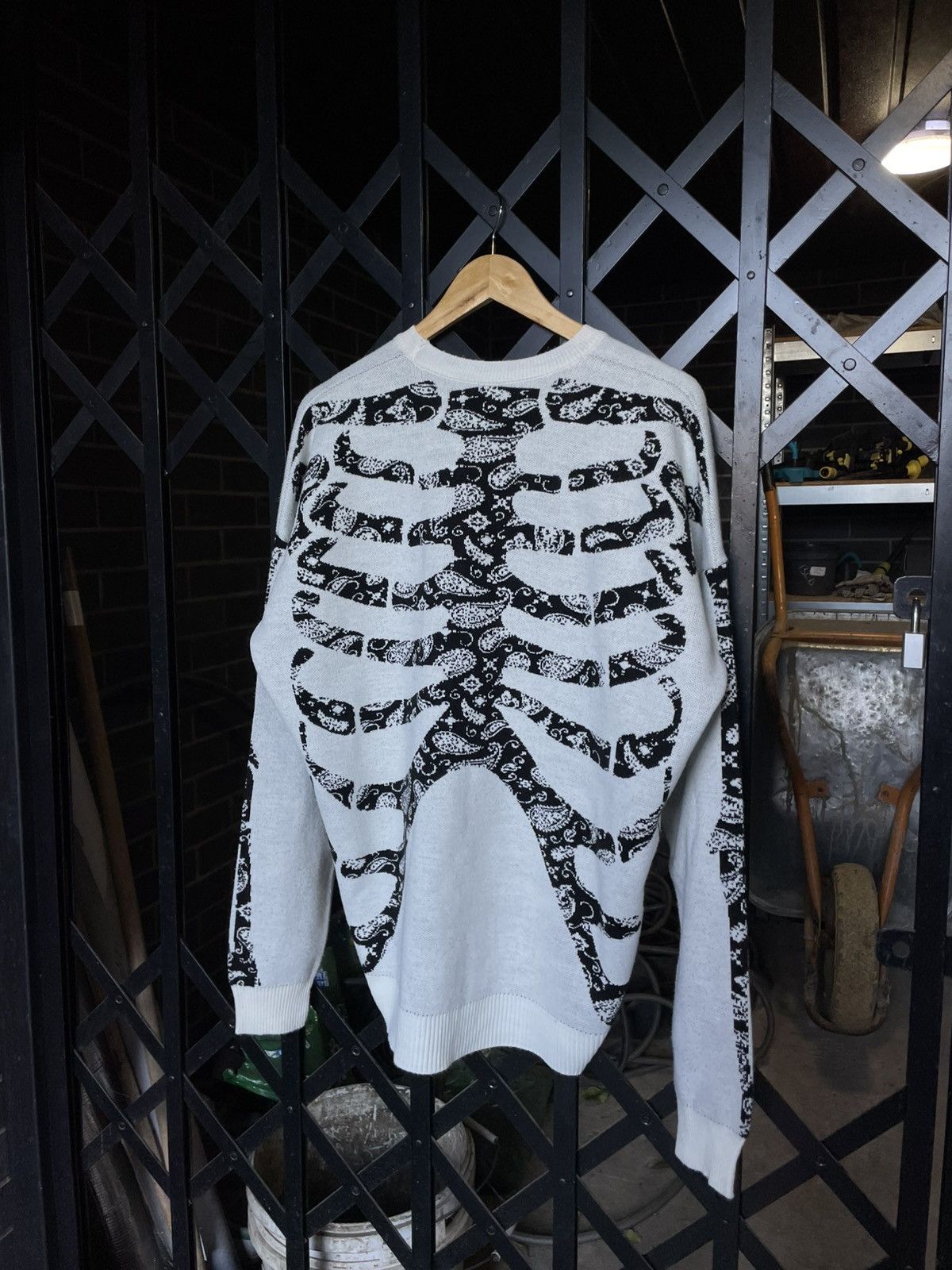 Japanese Brand Vintage Beautiful Oversized Skeleton Sweater Kapital Style Size US XL / EU 56 / 4 - 1 Thumbnail