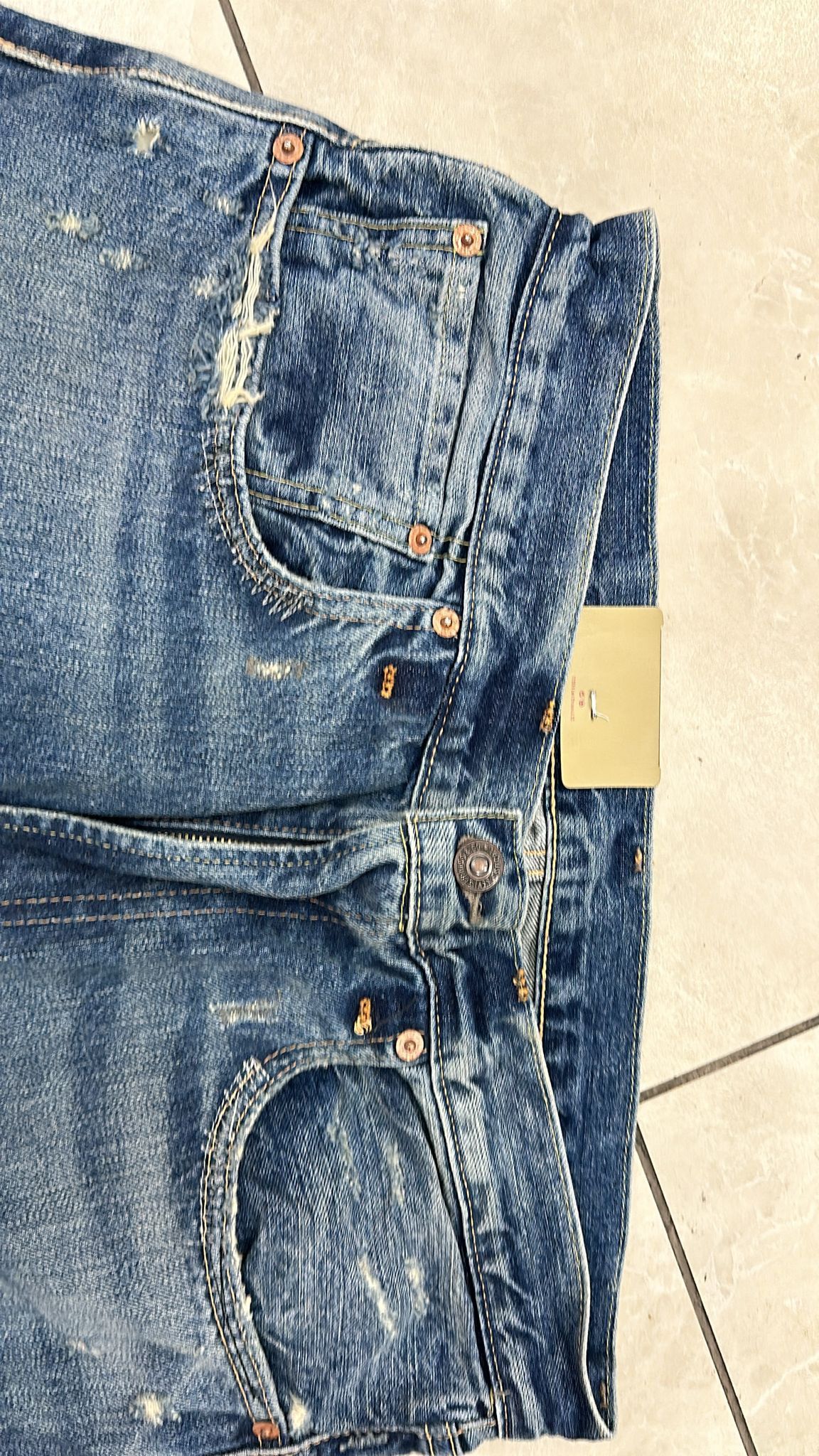 Levi's Vintage Clothing LVC Levi's Vintage Clothing 1984 551Z BigE Selvedge Jeans Size US 34 / EU 50 - 8 Thumbnail