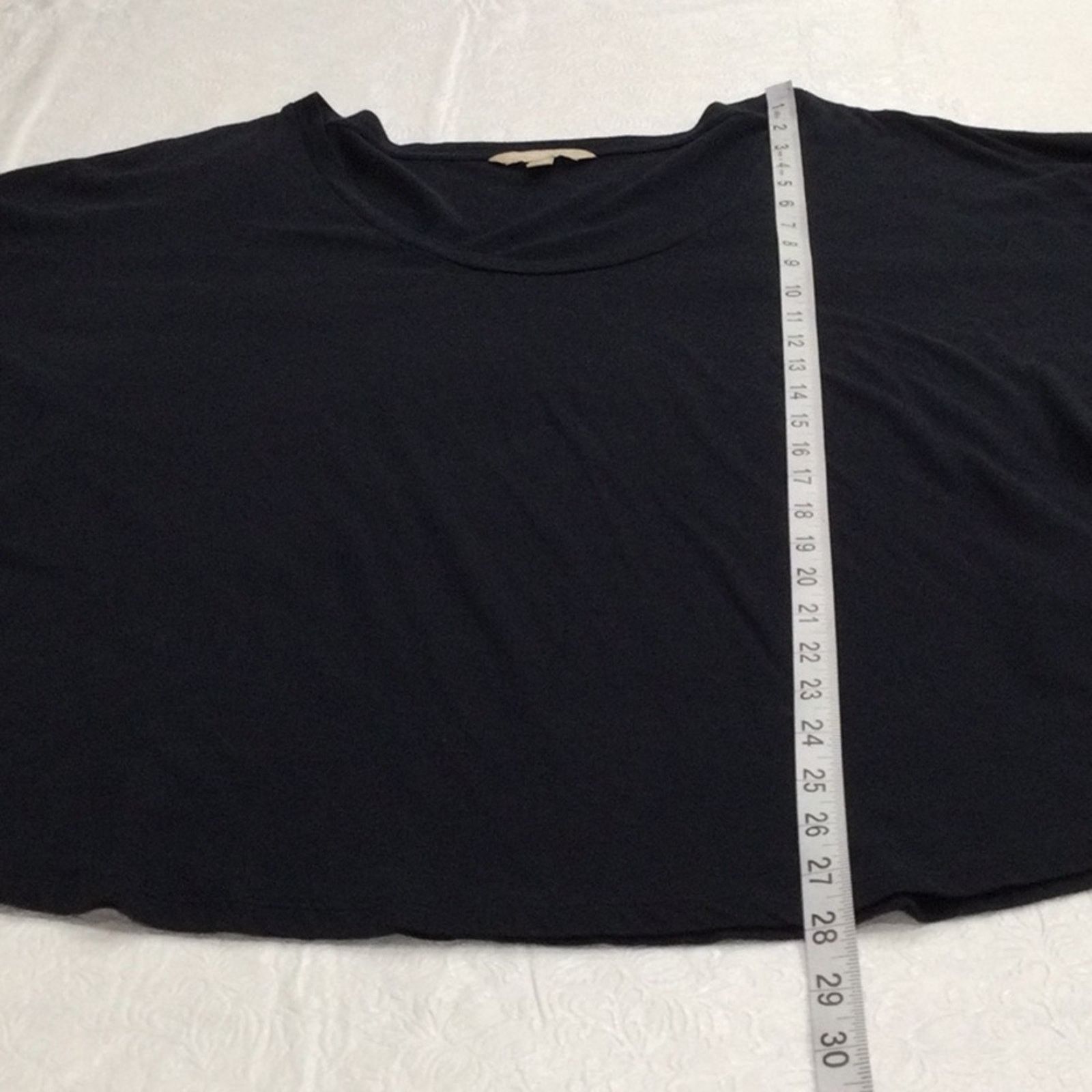 Banana Republic Banana Republic Navy 3/4 Dolman Sleeve T-Shirt L Size L / US 10 / IT 46 - 12 Thumbnail