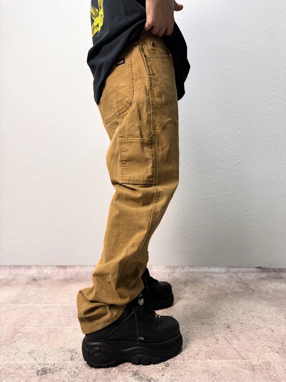 Dickies × Vintage Vintage Cargo pants Carhartt Double knee baggy y2k sk8 opium Size US 34 / EU 50 - 3 Thumbnail