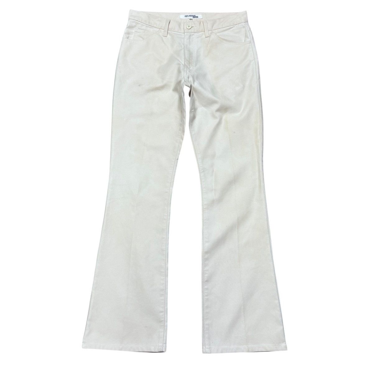 Junya Watanabe CDG Junya Watanabe Rusty Creamy Flare Jeans Size US 30 / EU 46 - 1 Thumbnail