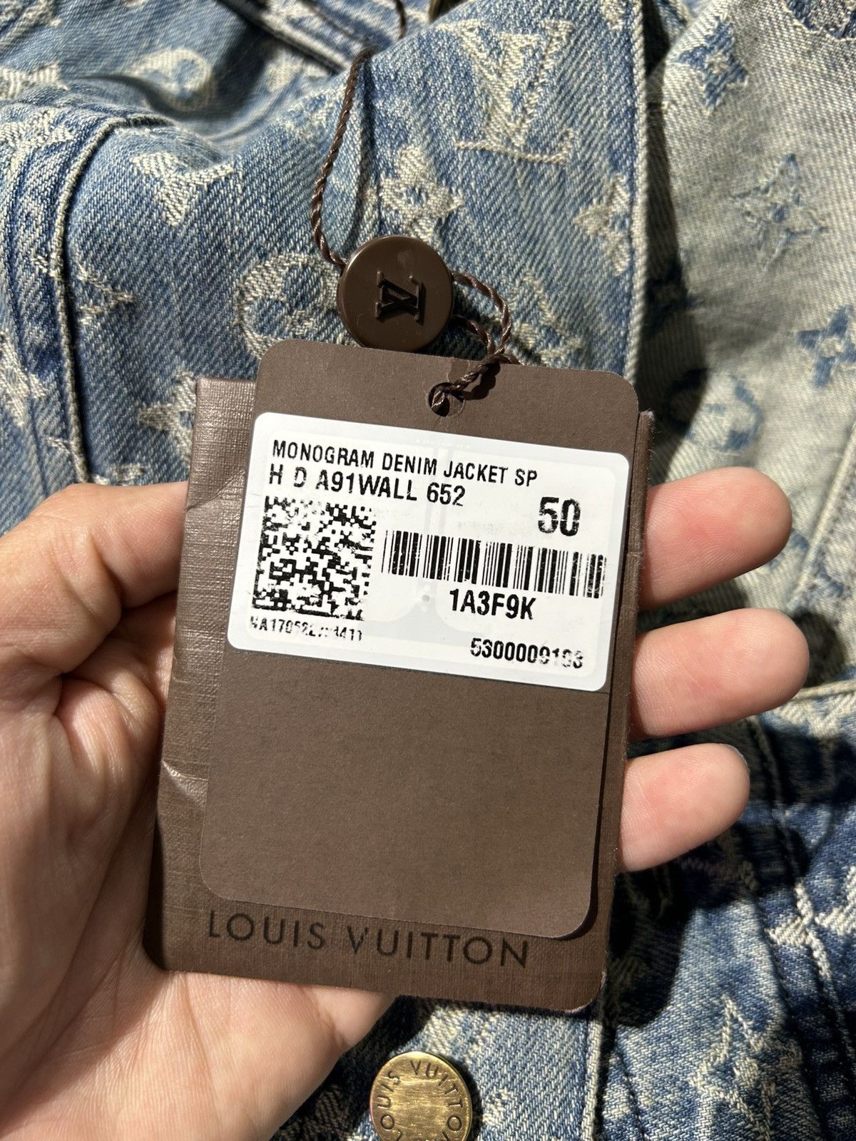 Louis Vuitton × Supreme Supreme x Louis Vuitton Denim Jacket Size US M / EU 48-50 / 2 - 11 Thumbnail