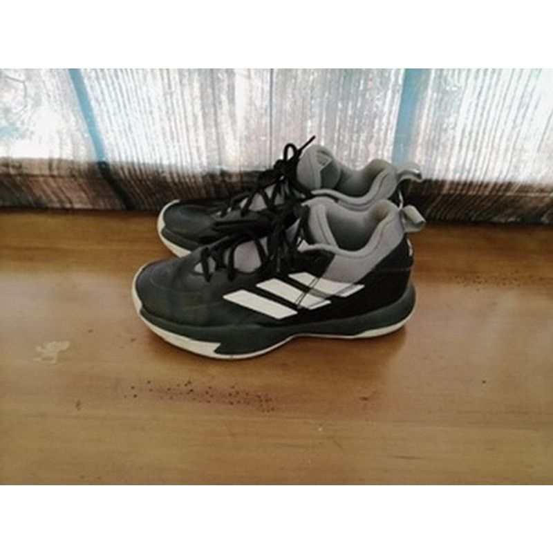 Adidas adidas Cross 'Em Up Select Kids Black/White/Grey Size 5 Size US 5 / EU 37 - 4 Thumbnail