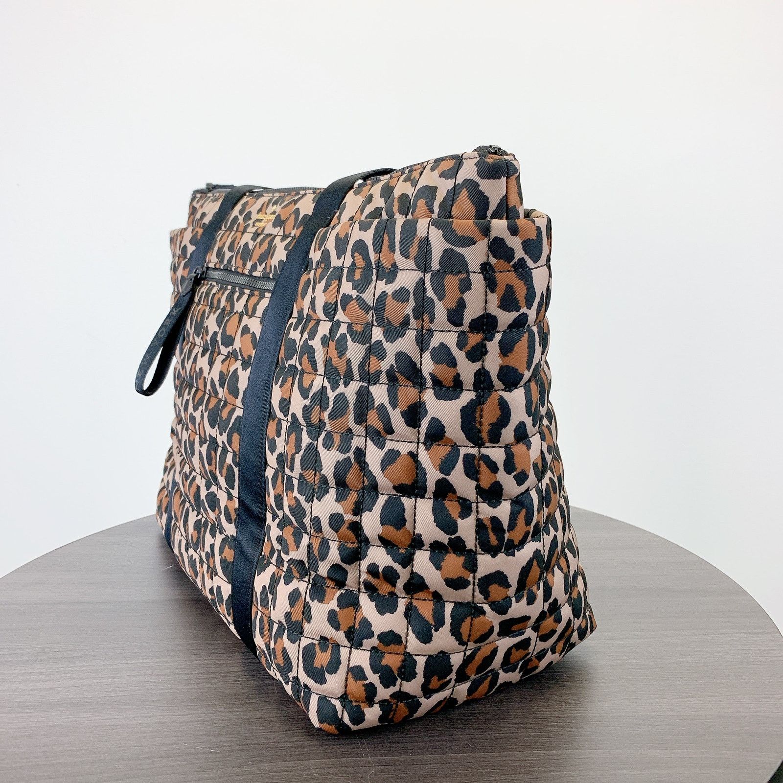 Kate Spade Kate Spade KH406 Camden Quilted Leopard Large Tote IN Brown Size ONE SIZE - 3 Thumbnail