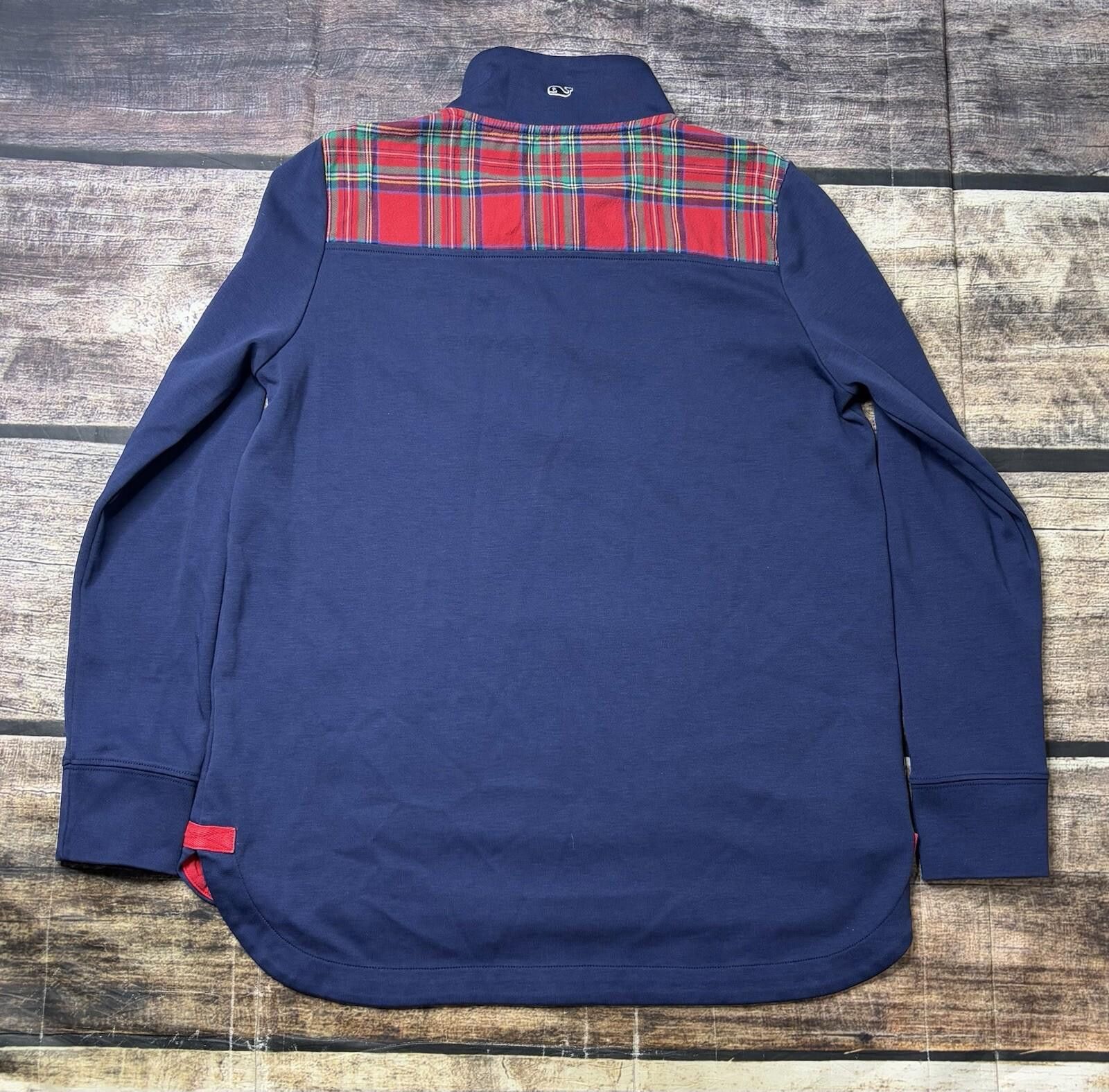 Vineyard Vines Vineyard Vines Sweater Men's Medium 1/4 Zip Pullover Pockets Size US M / EU 48-50 / 2 - 3 Thumbnail
