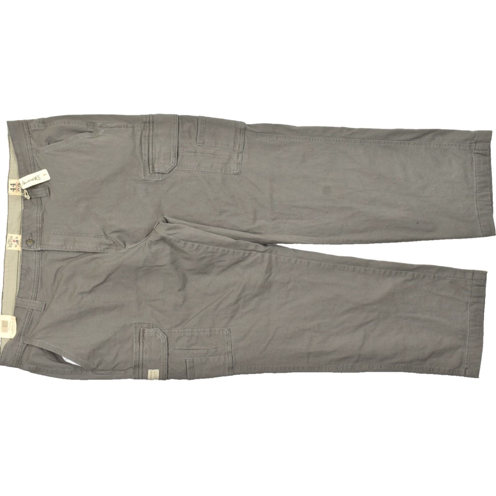 Vintage Red Head Fulton Flannel Lined Cargo Pants Men 44x32 Gray Cotton Flex Relaxed NEW Size US 44 / EU 60 - 2 Thumbnail