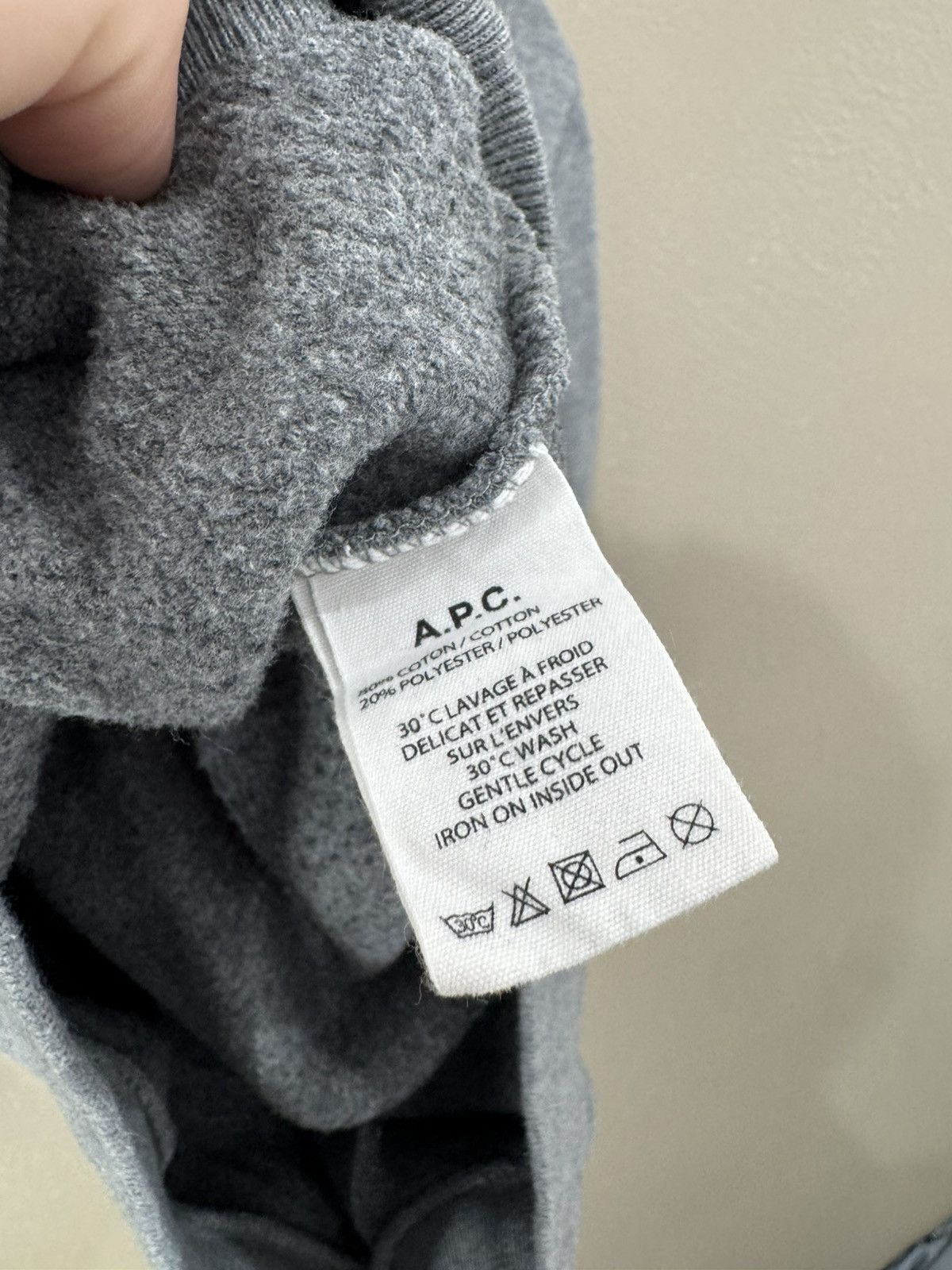 A.P.C. APC sweatshirt y2k vintage crewneck A.P.C opium rare Size US XS / EU 42 / 0 - 4 Thumbnail