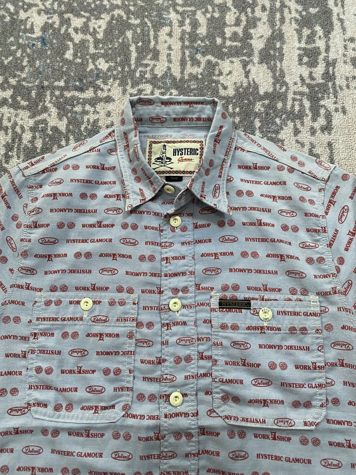 Hysteric Glamour Hysteric glamour workshop detroit shirt Size US M / EU 48-50 / 2 - 3 Thumbnail