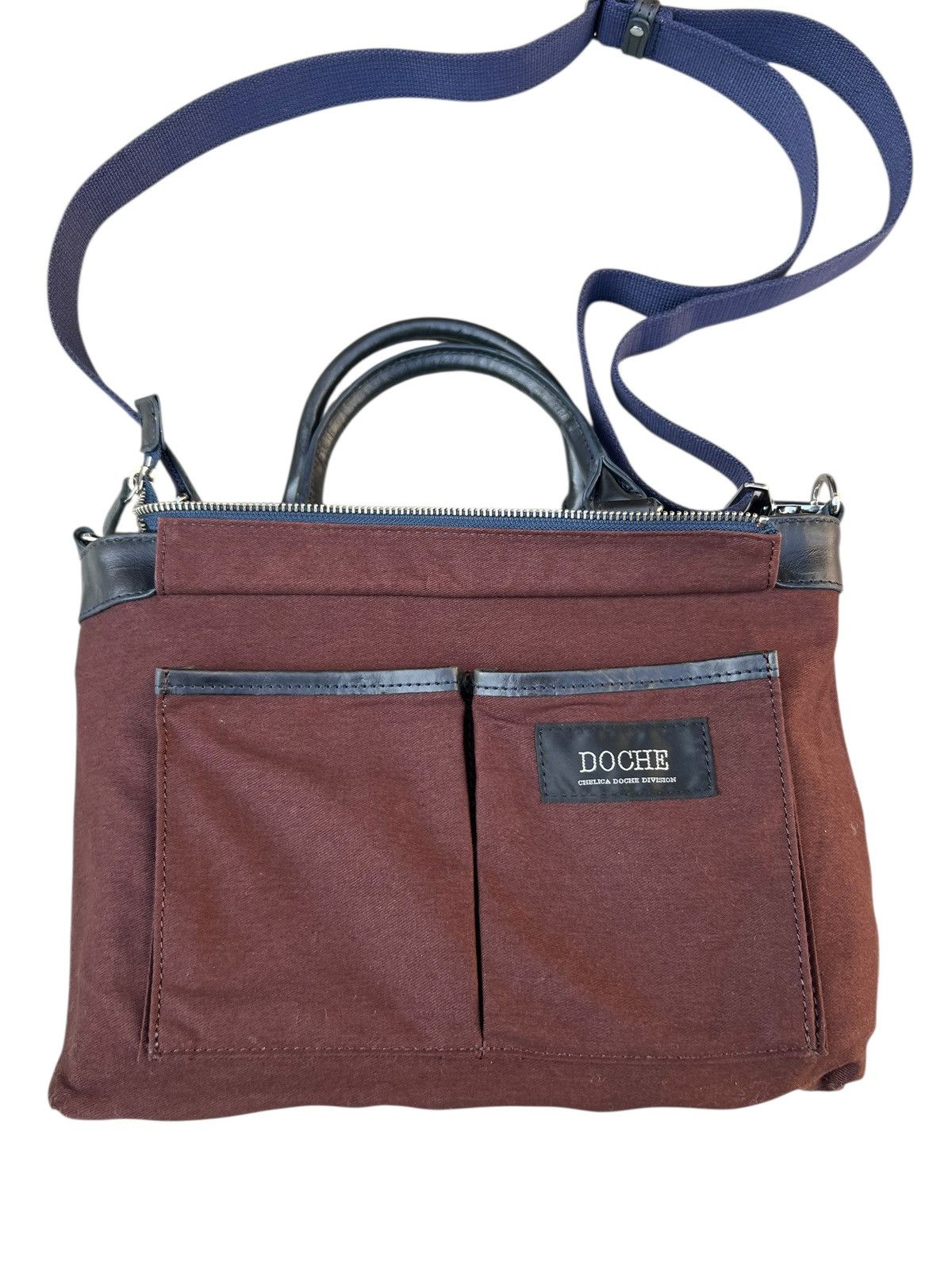 Leather DOCHE Japan Scratch Patina Leather 2 Way Bag Size ONE SIZE - 22 Thumbnail