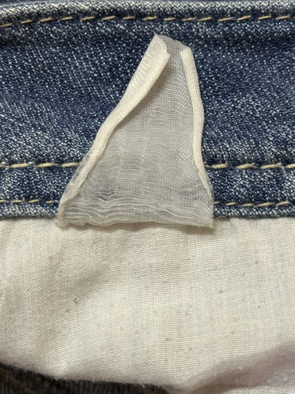 If Six Was Nine Vintage Japanese Brand Blue Faded Wash Style Wide Leg Jeans Size US 30 / EU 46 - 10 Thumbnail