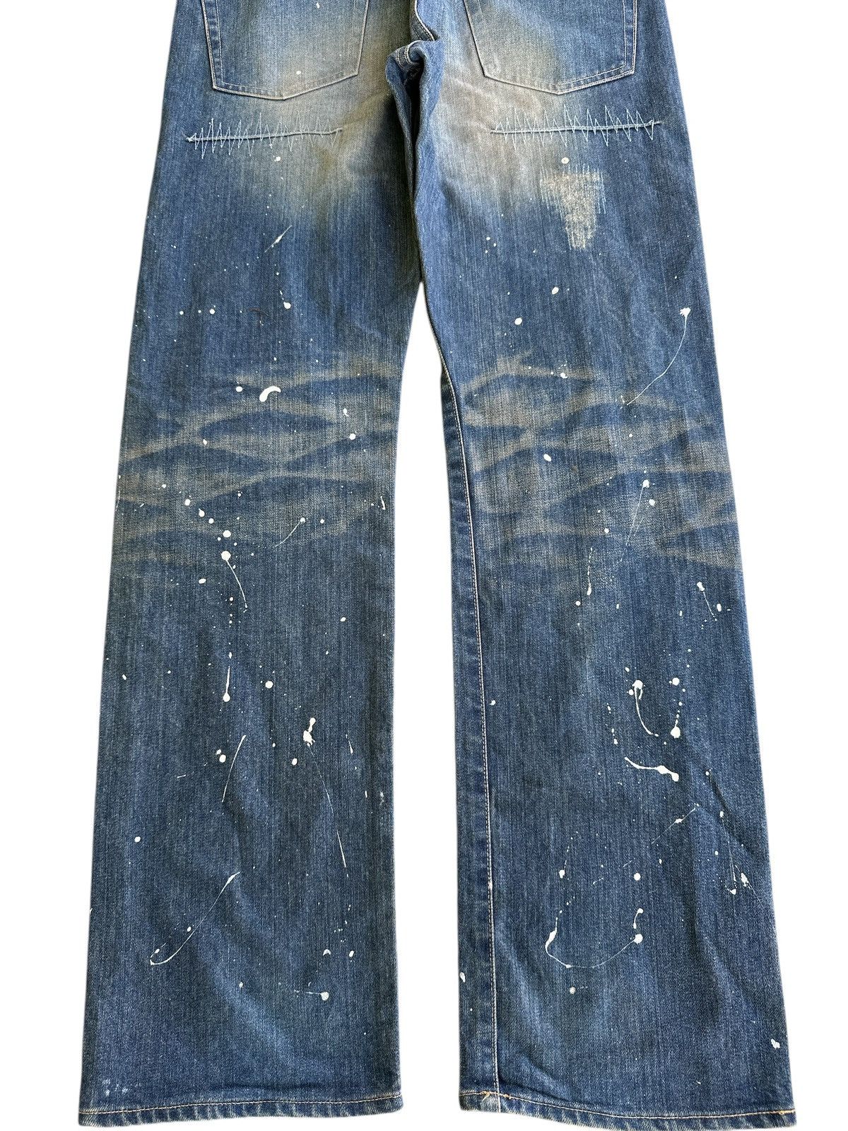 Japanese Brand Takeo Kikuchi Distress Honeycomb .. Size US 34 / EU 50 - 5 Thumbnail