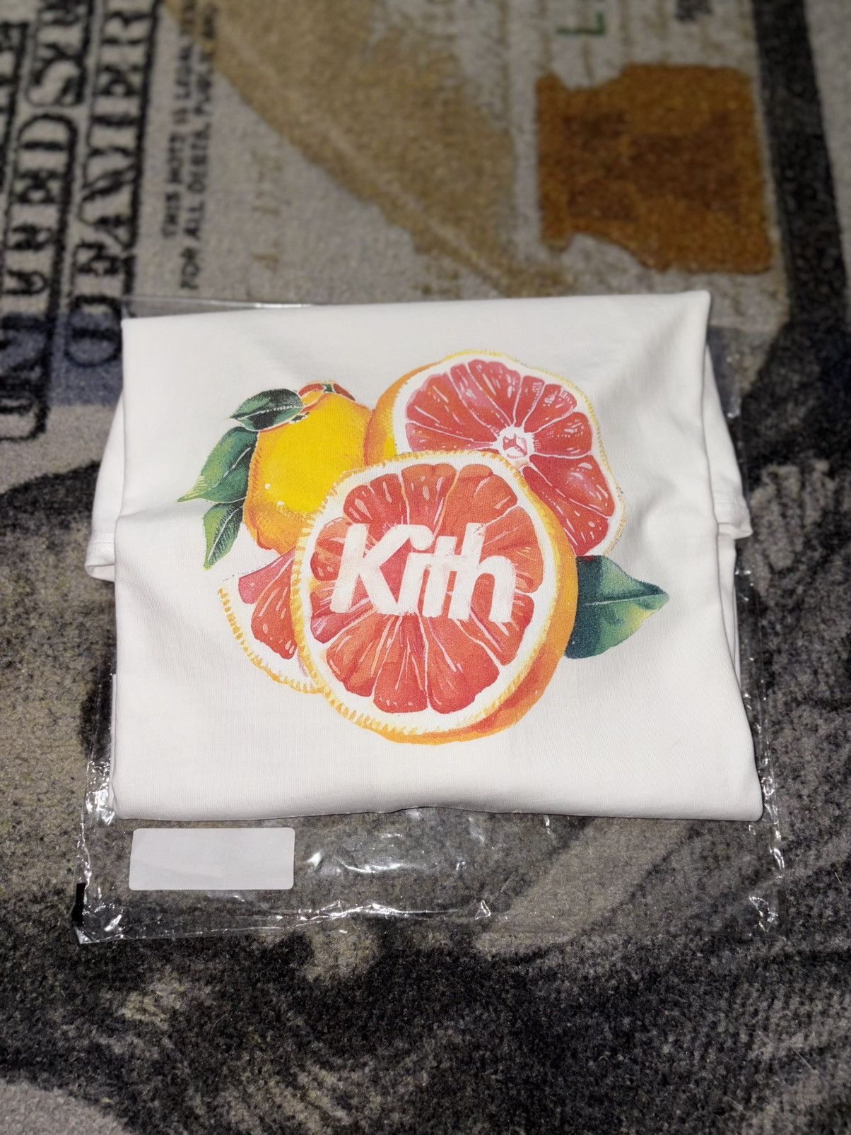 Kith Citrus Kith Tee White Size US L / EU 52-54 / 3 - 1 Thumbnail