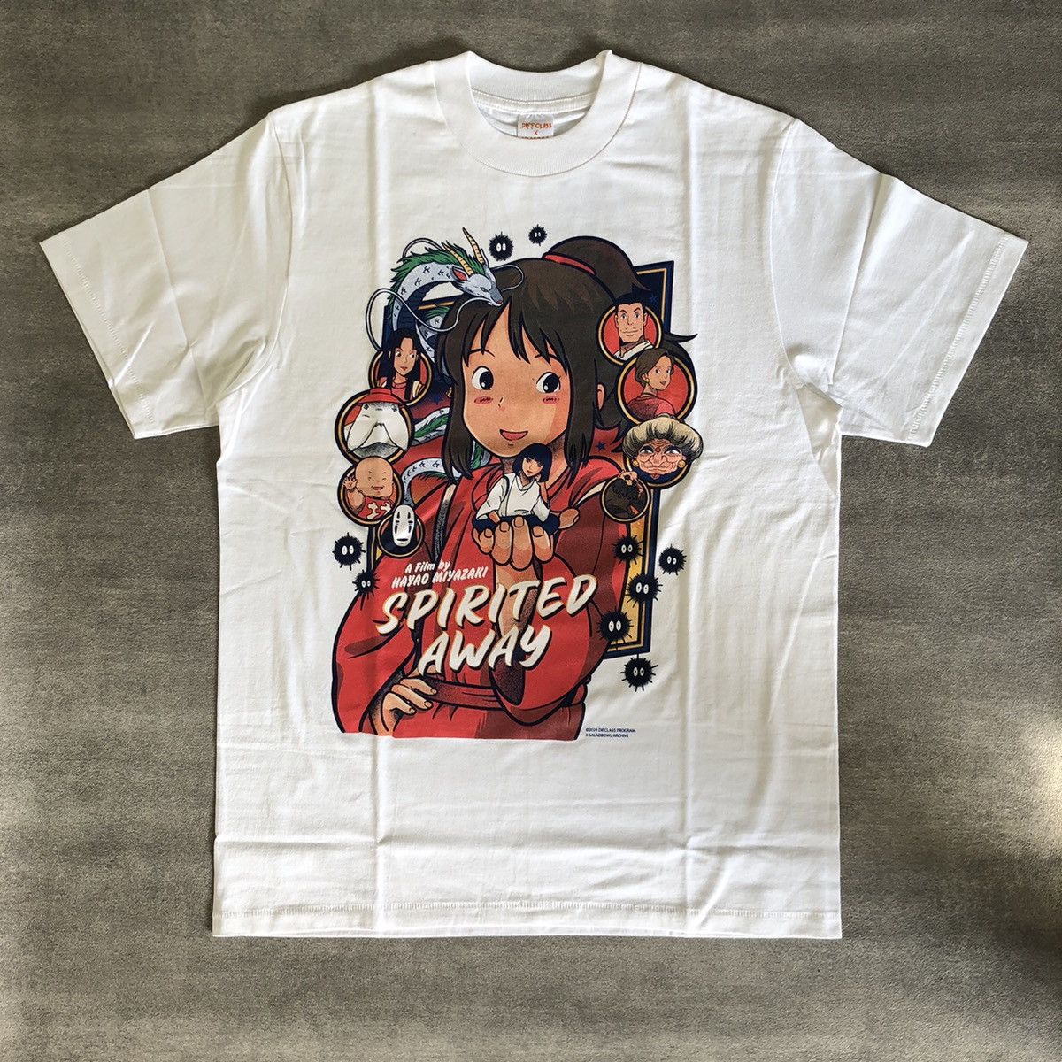image of Anima x Vintage Spirited Away Tee Limited in White, Men's (Size Large)