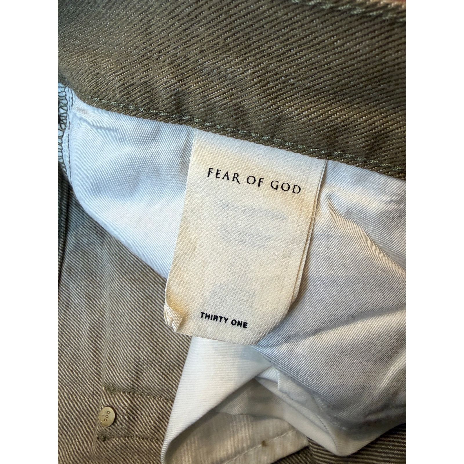 Fear of God Fear of God 5th Collection Distressed Denim Jeans Size US 31 - 4 Thumbnail