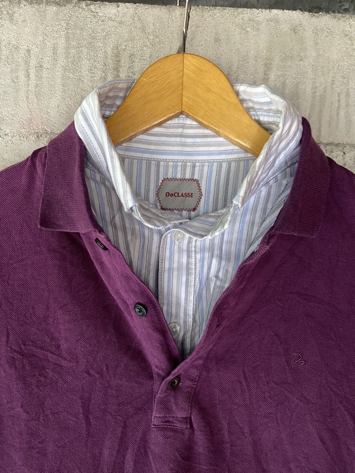 Beauty Beast × Hysteric Glamour × Japanese Brand DOUBLE LAYER DOCLASSE CASUAL BUTTON SHIRT LONG SLEEVE Size US S / EU 44-46 / 1 - 4 Thumbnail