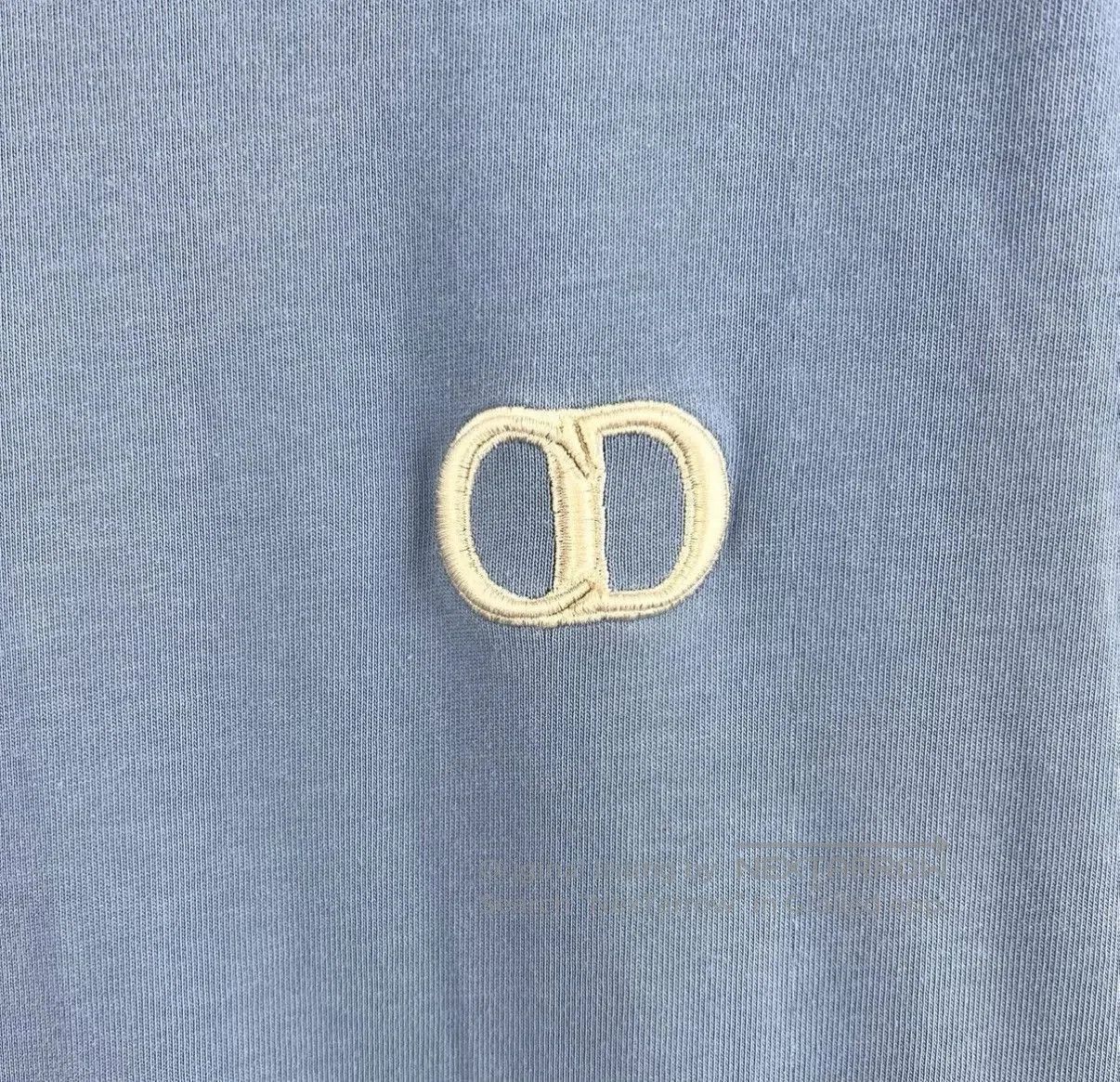 Dior Blue Short-Sleeve Crewneck T-Shirt. Size US S / EU 44-46 / 1 - 4 Thumbnail