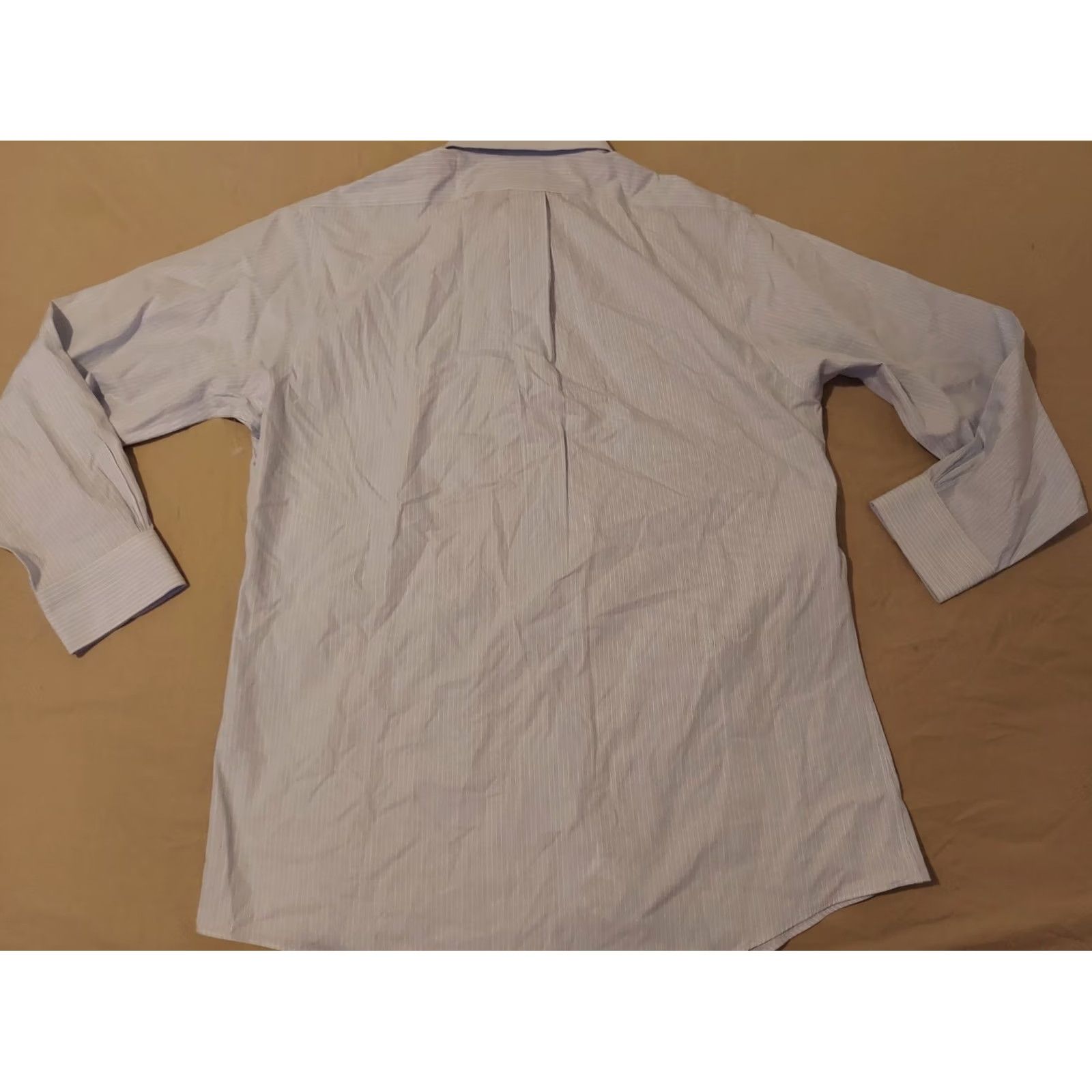 Brooks Brothers Brooks Brothers Dress Shirt Mens 16 32 Blue Button Cotton Size 42R - 5 Thumbnail