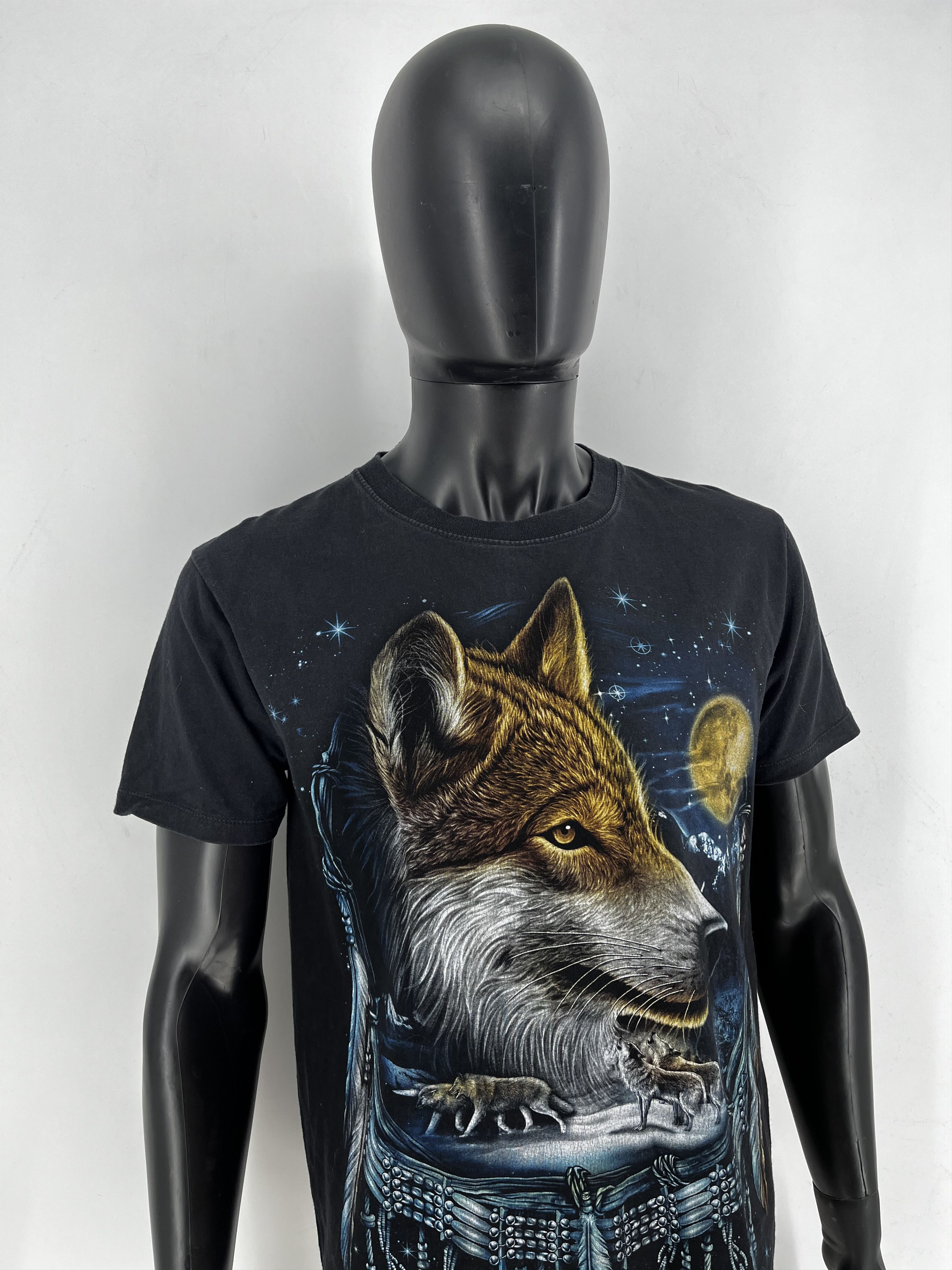 Other Double Sided Wolf Moon Tee All Over Animal Print M Size US M / EU 48-50 / 2 - 4 Thumbnail