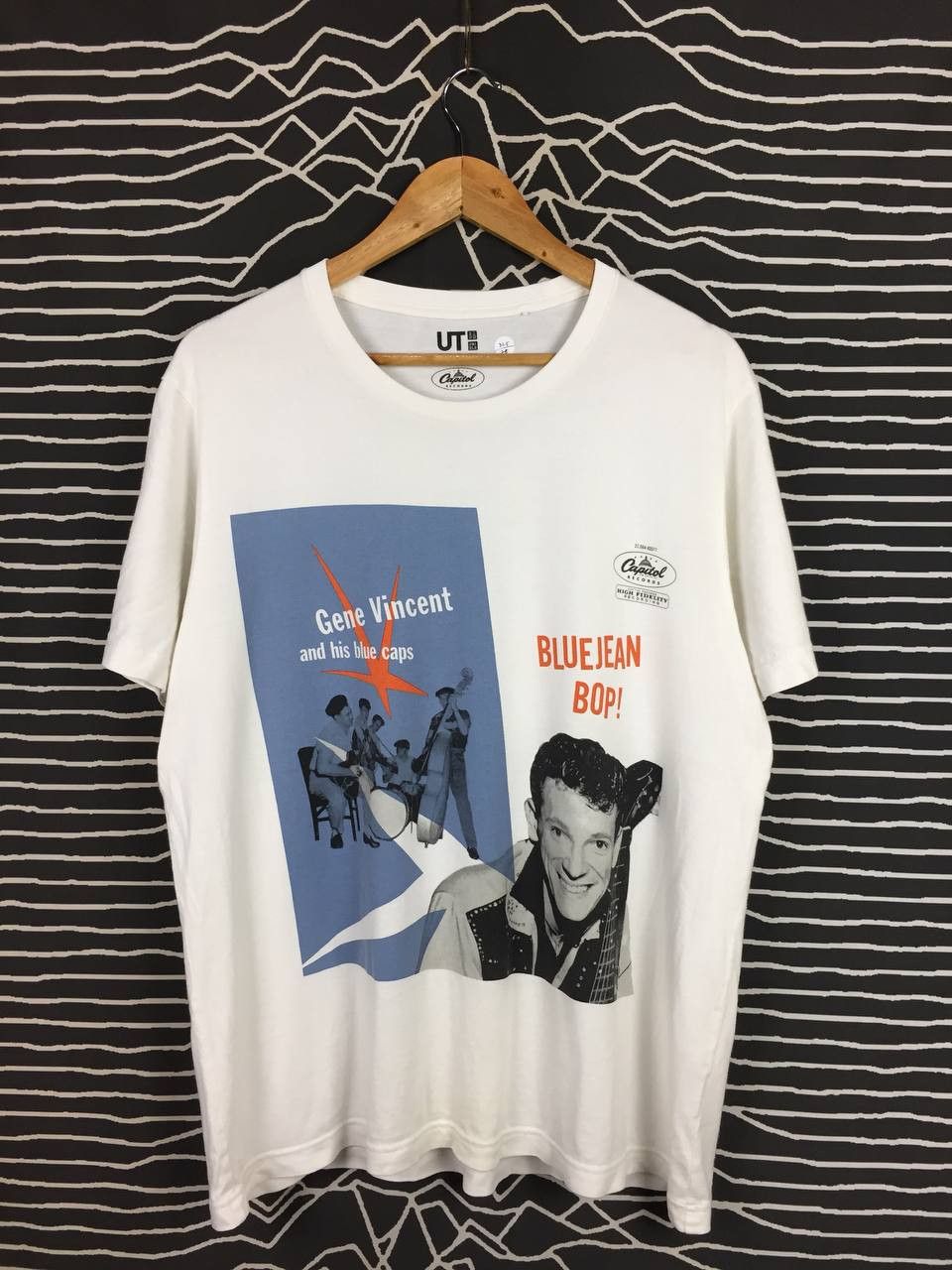 Band Tees Gene Vincent And His Blue Caps x Uniqlo Capitol Records Tee Size US XL / EU 56 / 4 - 1 Thumbnail