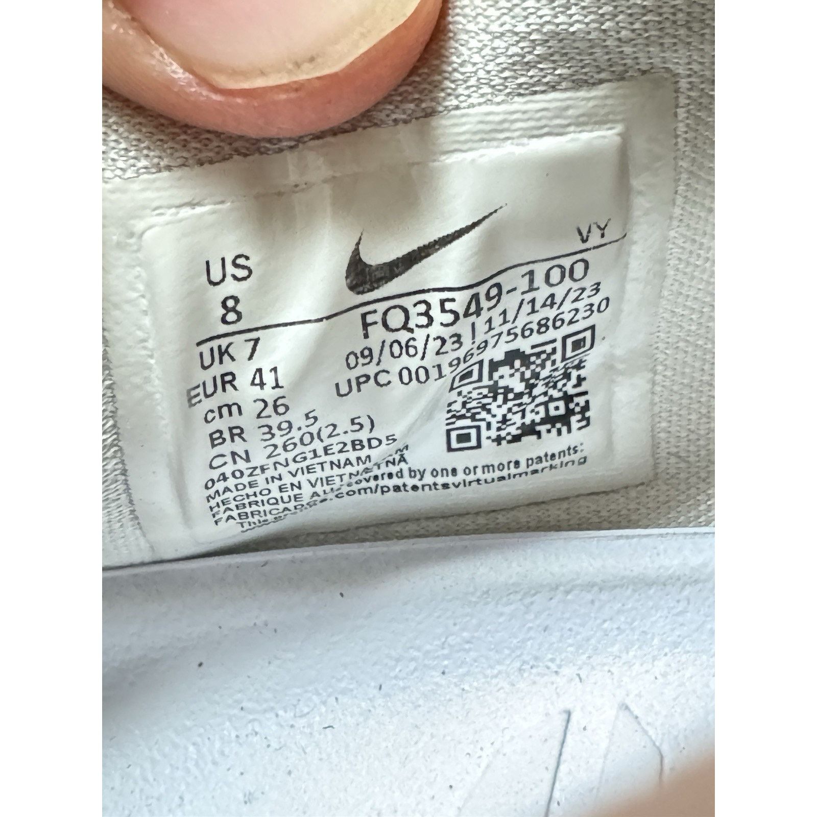 Nike Nike Kobe VIII Protro White Court Purple FQ3549-100 8 Men's Size US 8 / EU 41 - 5 Thumbnail