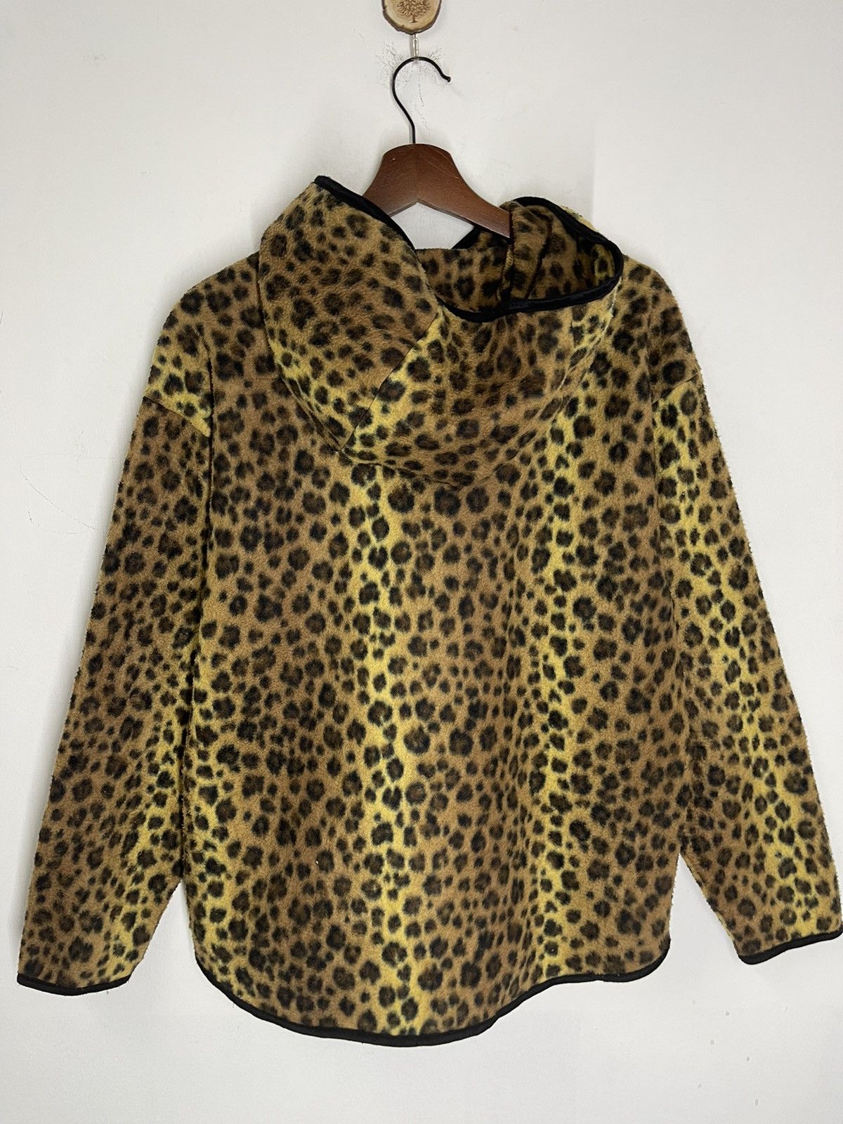Dry Bones RARE DRY BONES LEOPARD ALLOVER FLEECE HOODIE Size US M / EU 48-50 / 2 - 3 Thumbnail