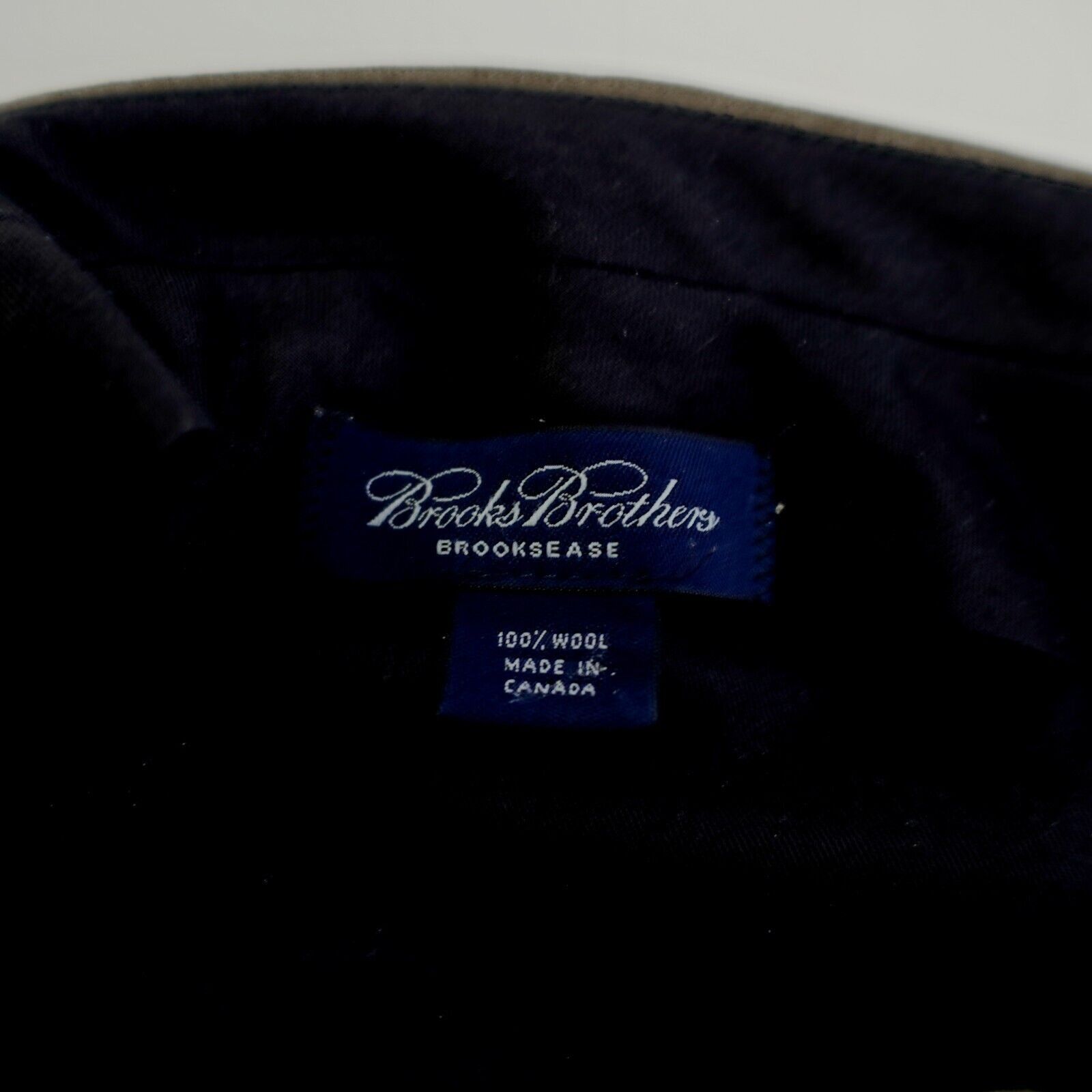 Brooks Brothers Brooks Brothers Brooksease Basketweave Wool Brown 38/32 Dres Size 38R - 7 Thumbnail